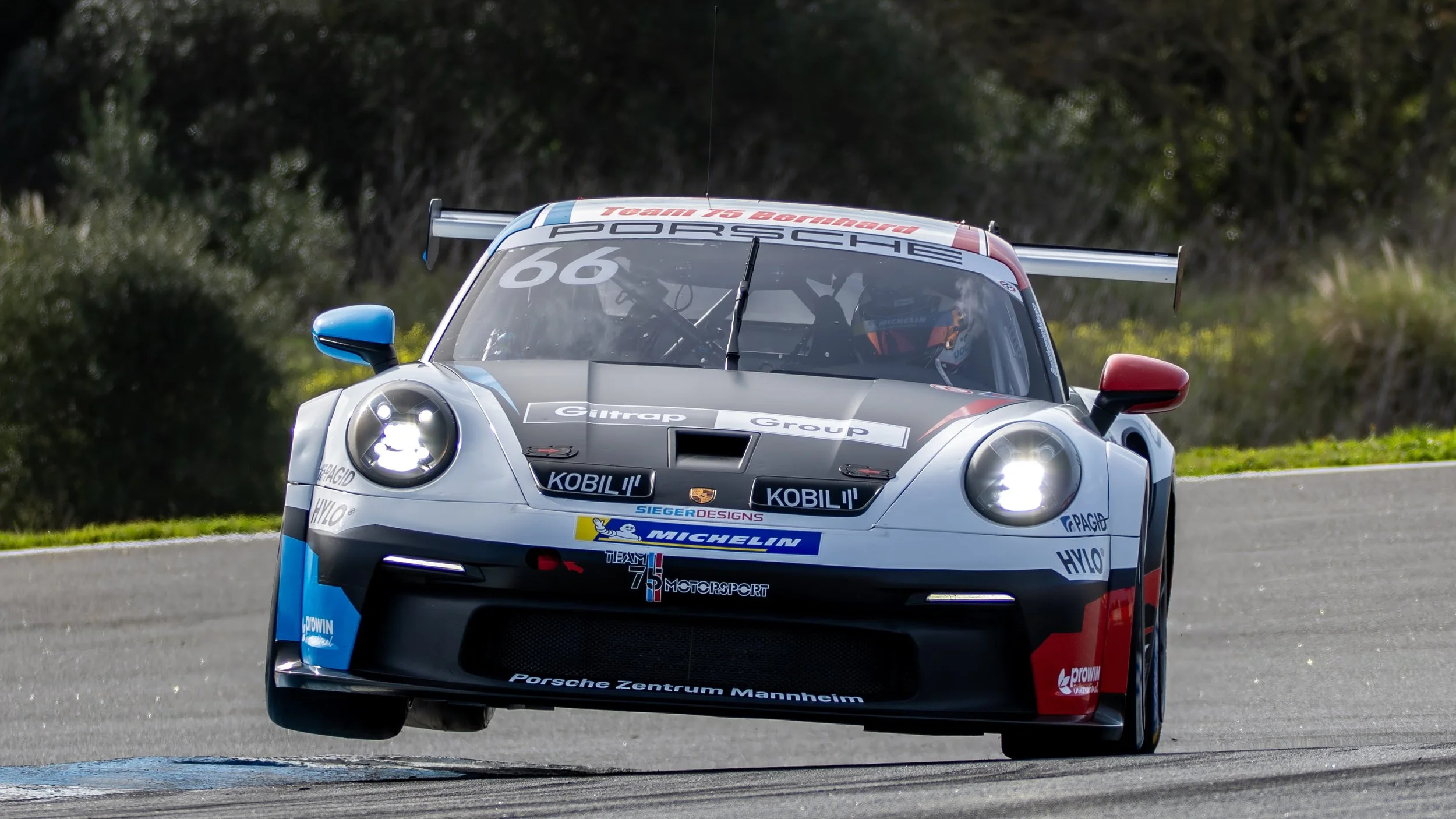 Estoril Circuit, Portugal. PSCSE Club Division - Estoril 31 Jan 2026. Qualifying.
Porsche 992 GT3 Cup