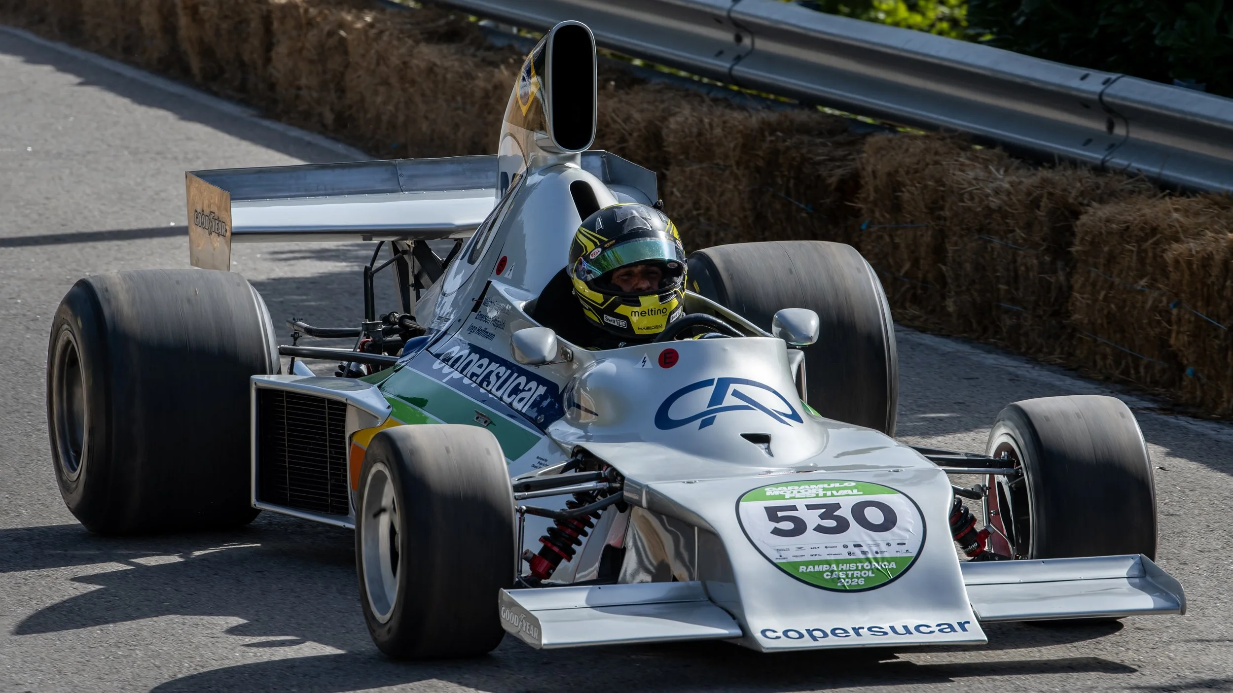 Caramulo Motorfestival 2026, Portugal Sept 2026. 
Copersucar Fittipaldi #FD03. Originally driven by Emerson Fittipaldi