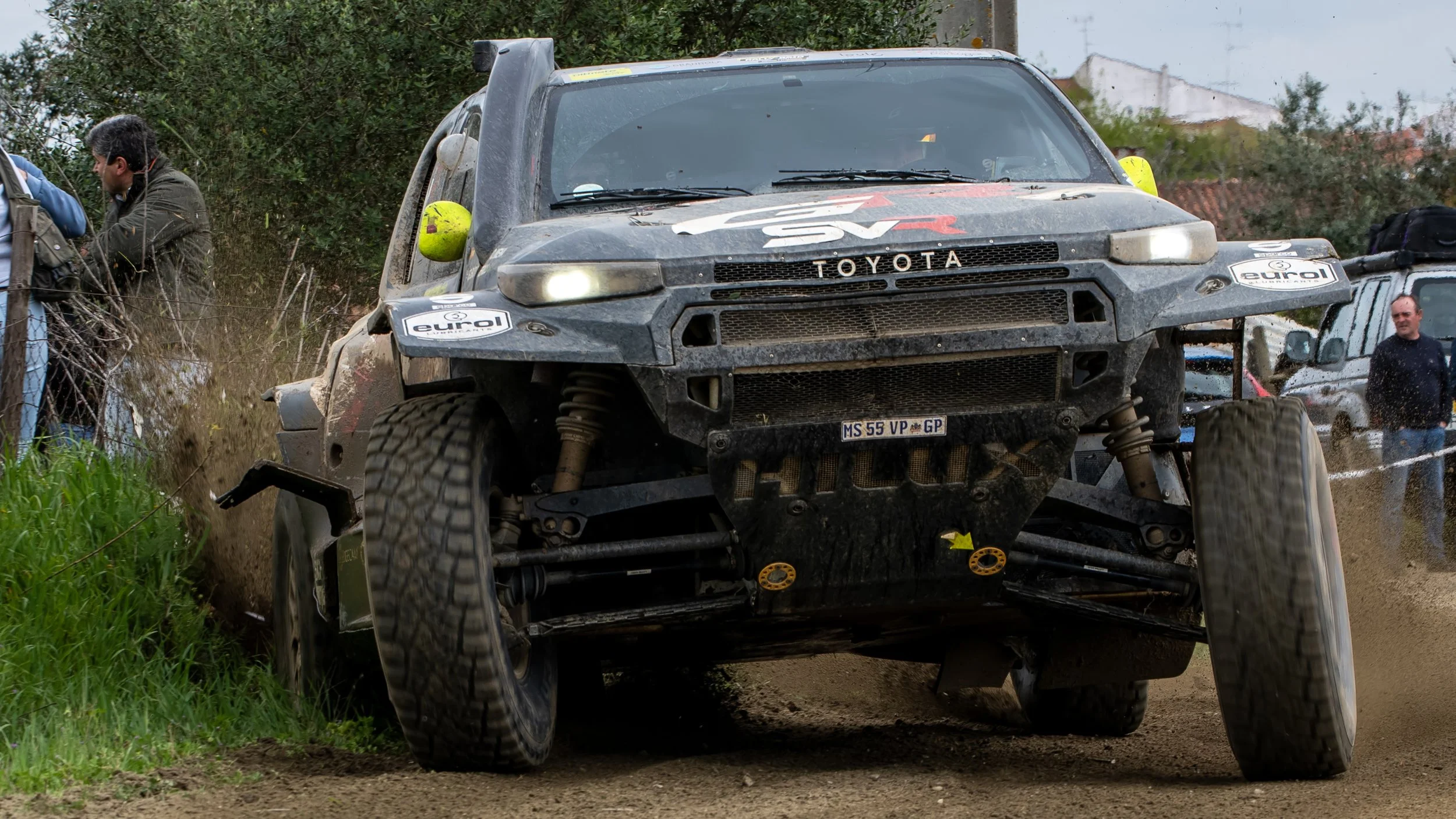 bp Ultimate Rally-Raid Portugal 2026. Stage 4. Perolivas, Portugal. TOYOTA HILUX GR