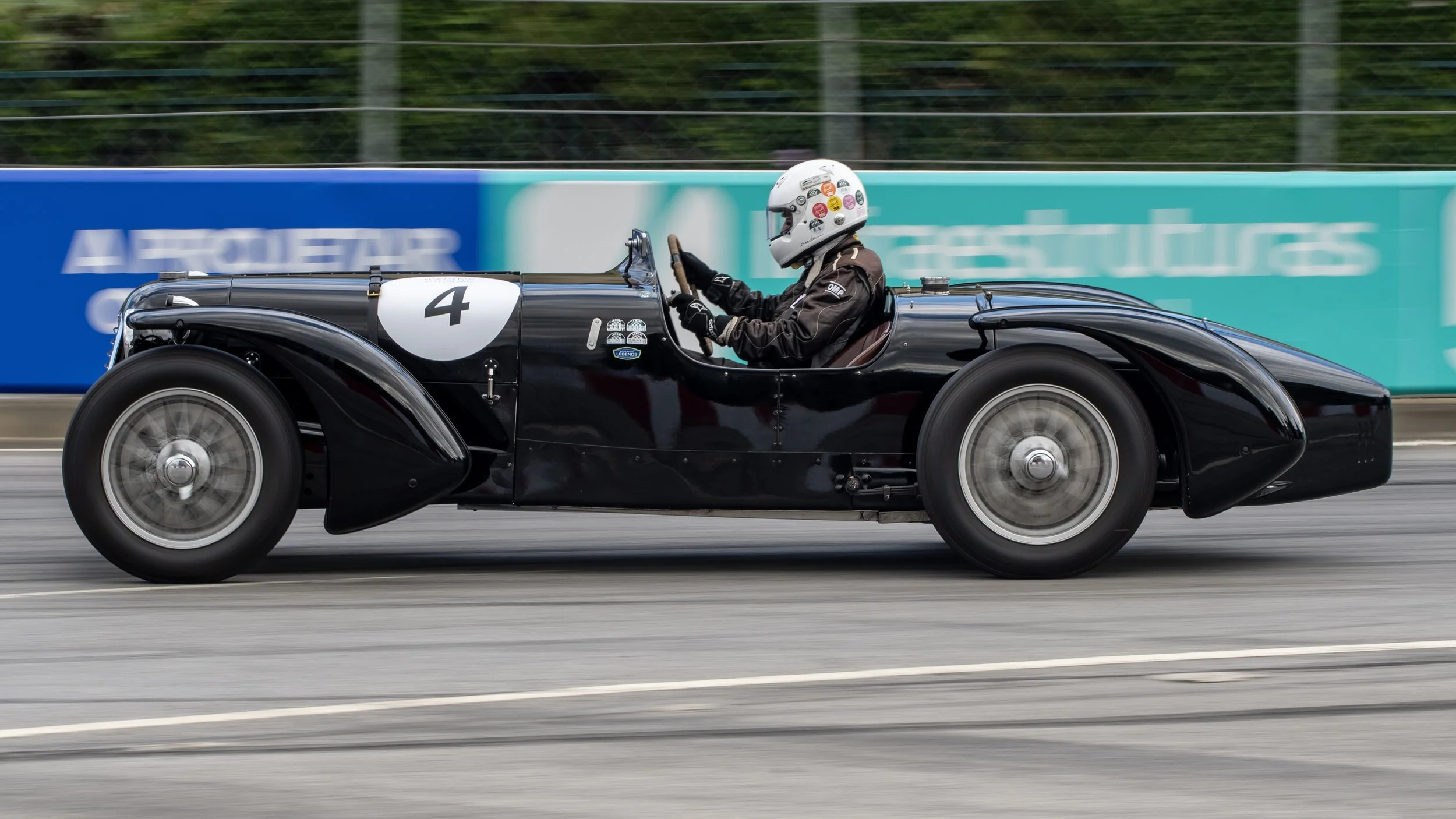 Circuito Internacional de Vila Real, Portugal. Pre-war Sport Cars June 2024.
Aston Martin 2 Litre Speed 1937
