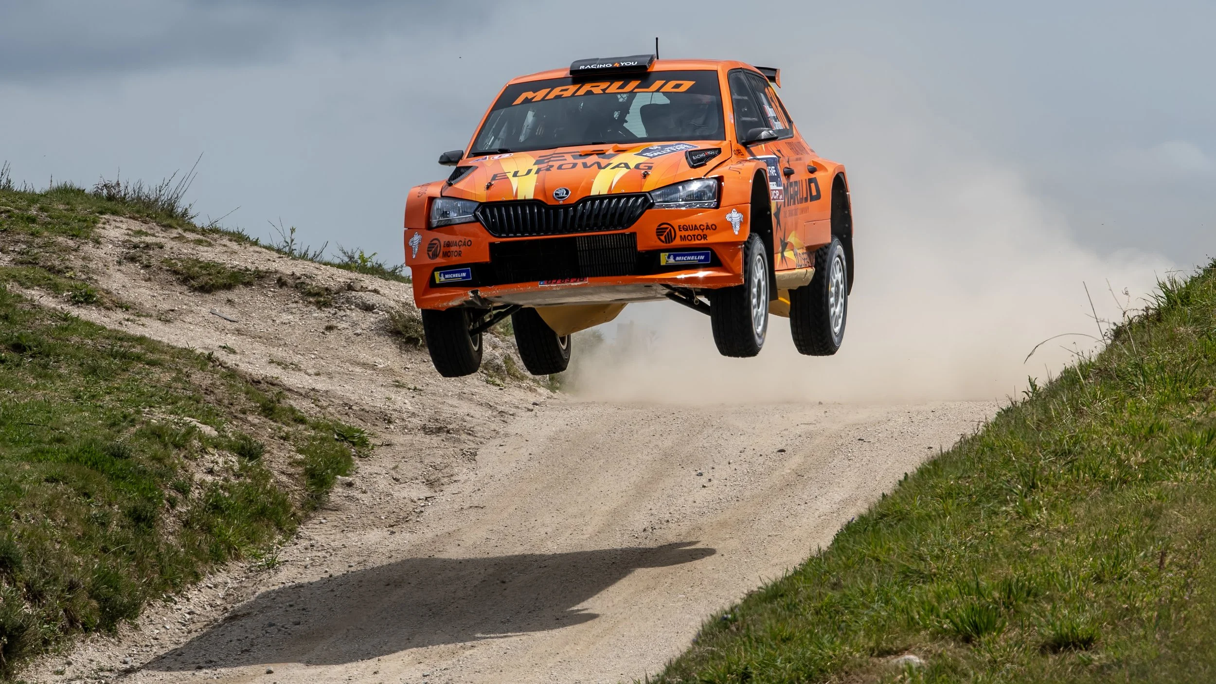 FIA Historic Rally Fafe Portugal Apr 2026.
SS9 Salto da Pedra Sentada, Fafe. SKODA FABIA R5 EVO