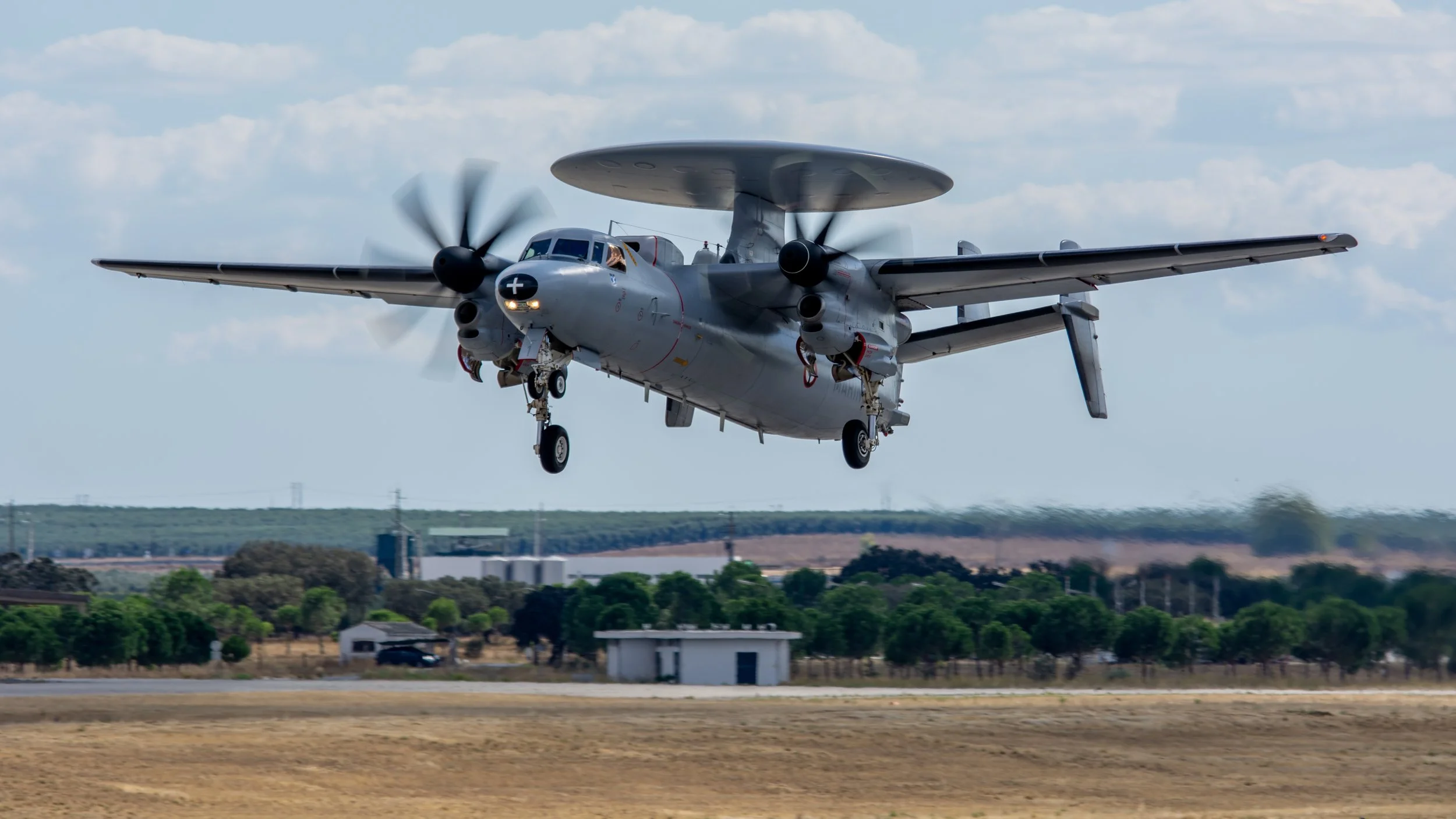 NTM 2025 FAP BA Nº11 LPBJ - Beja.
Marine Nationale (French Navy) 165455 Grumman Aerospace E-2C Hawkeye