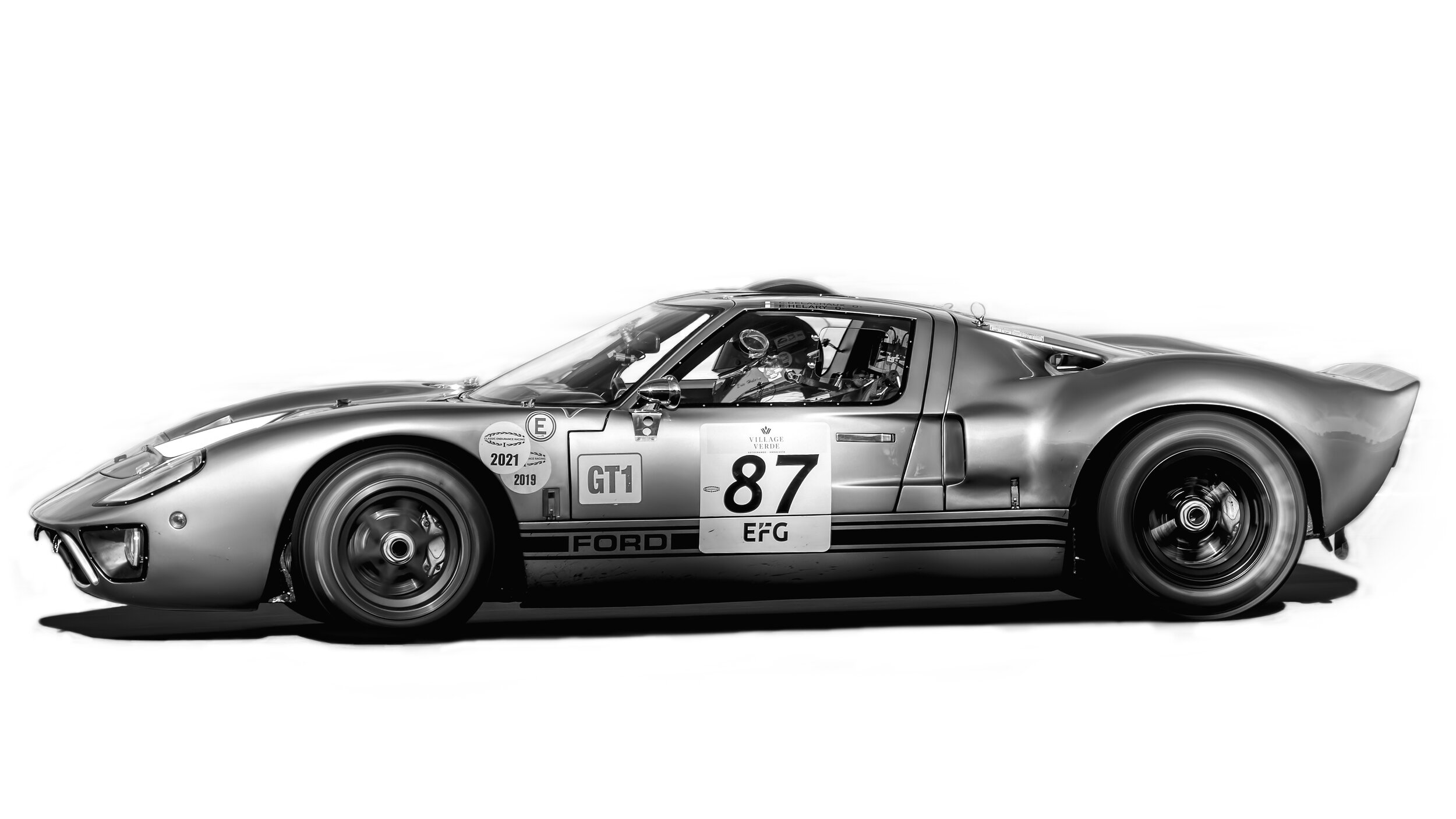 Estoril Circuit, Portugal. Estoril Classics October 2021. Ford GT40