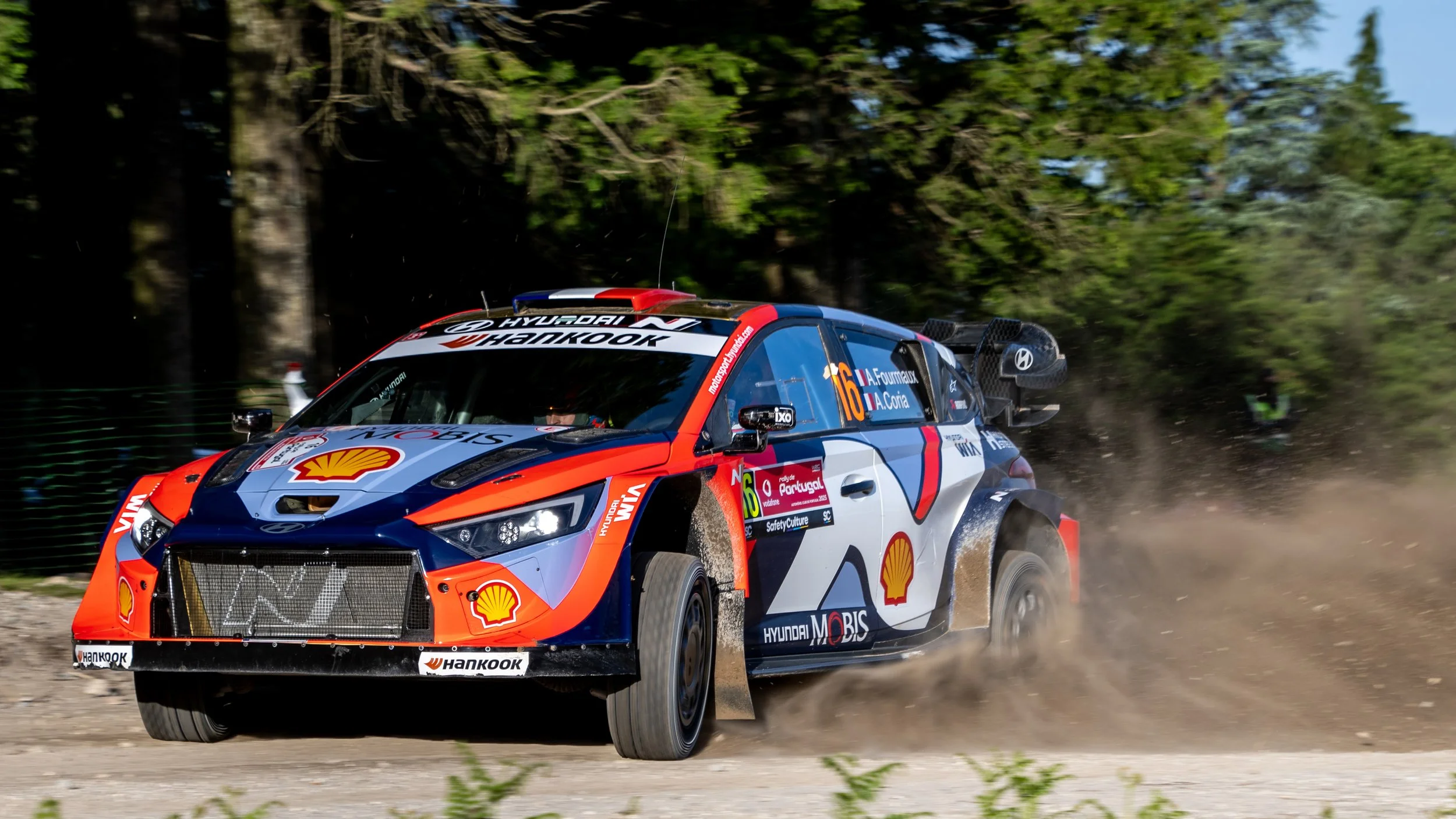 Vodafone Rally de Portugal 2025.
SS12 Vieira Do Minho. Hyundai i20 N Rally1