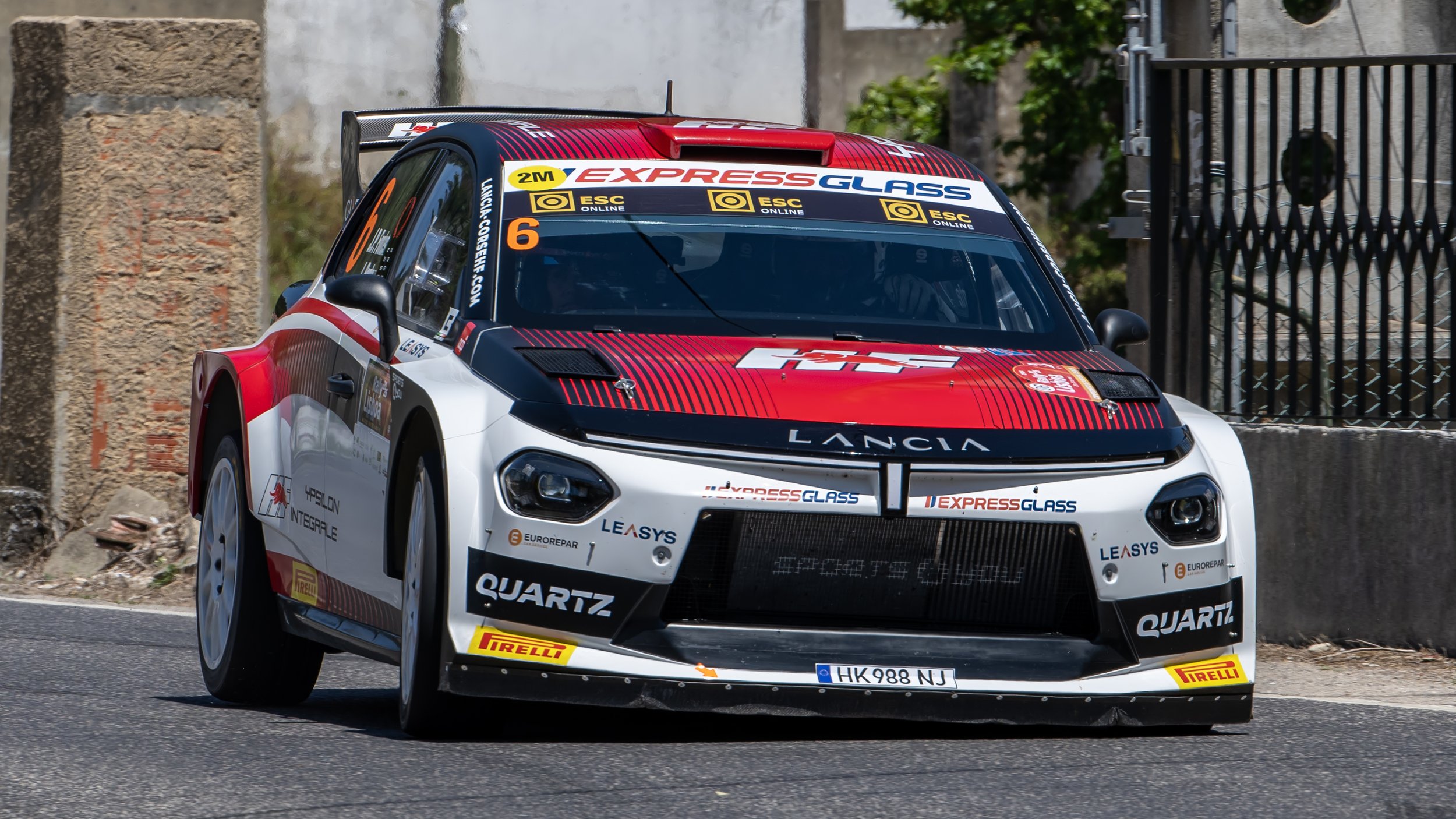 Rally de Lisboa 2026.
SS10 Sintra/Almargem do Bispo Power Stage. LANCIA YPSILON RALLY2