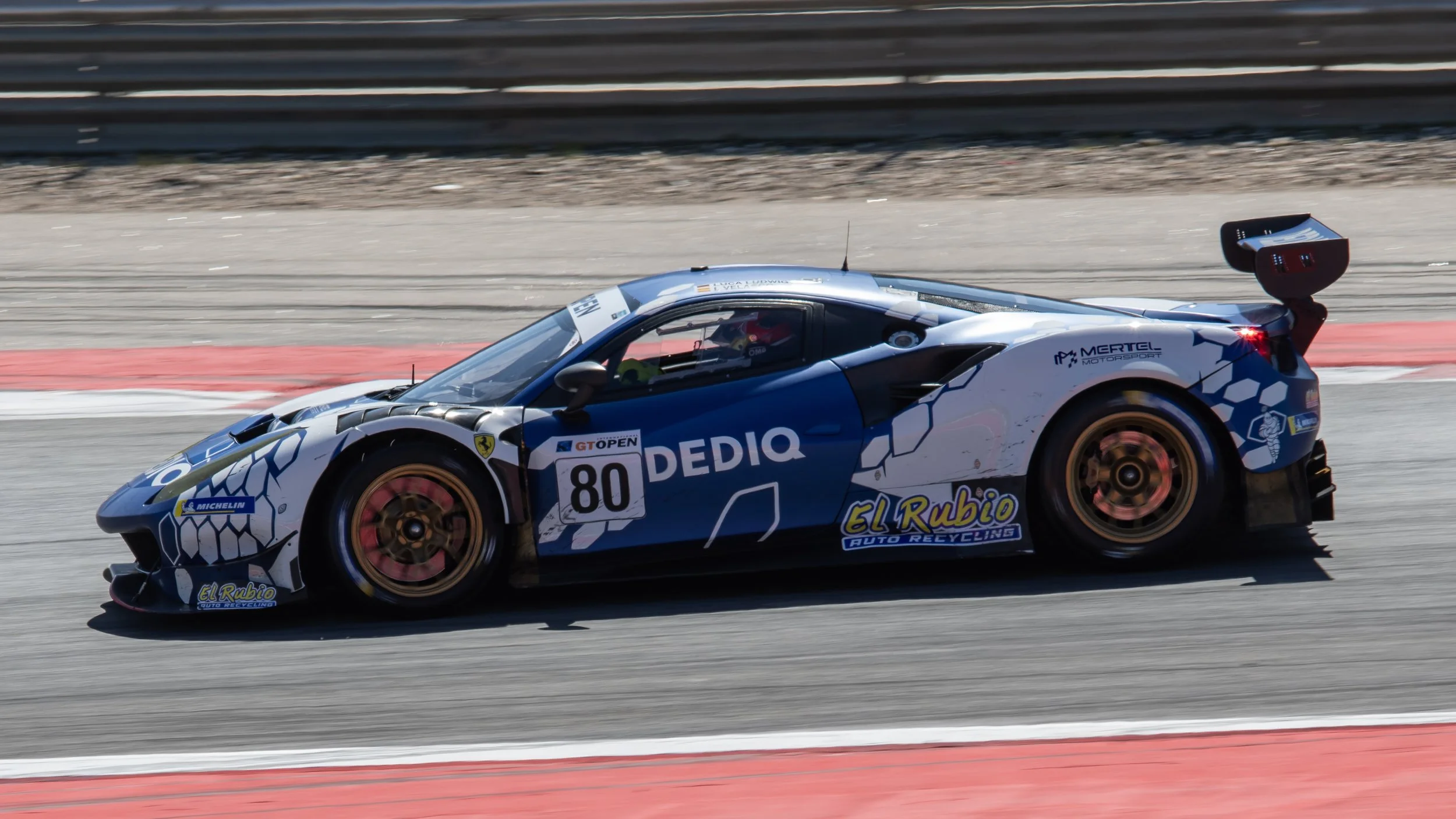 Algarve Int Circuit, Portugal. Int GT Open 2025. Ferrari 488 GT3 Evo