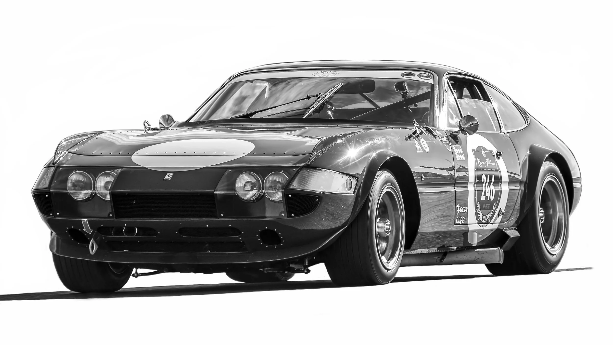 Estoril Circuit, Portugal. Estoril Classics October 2021. FERRARI 365 GTB/4 Daytona