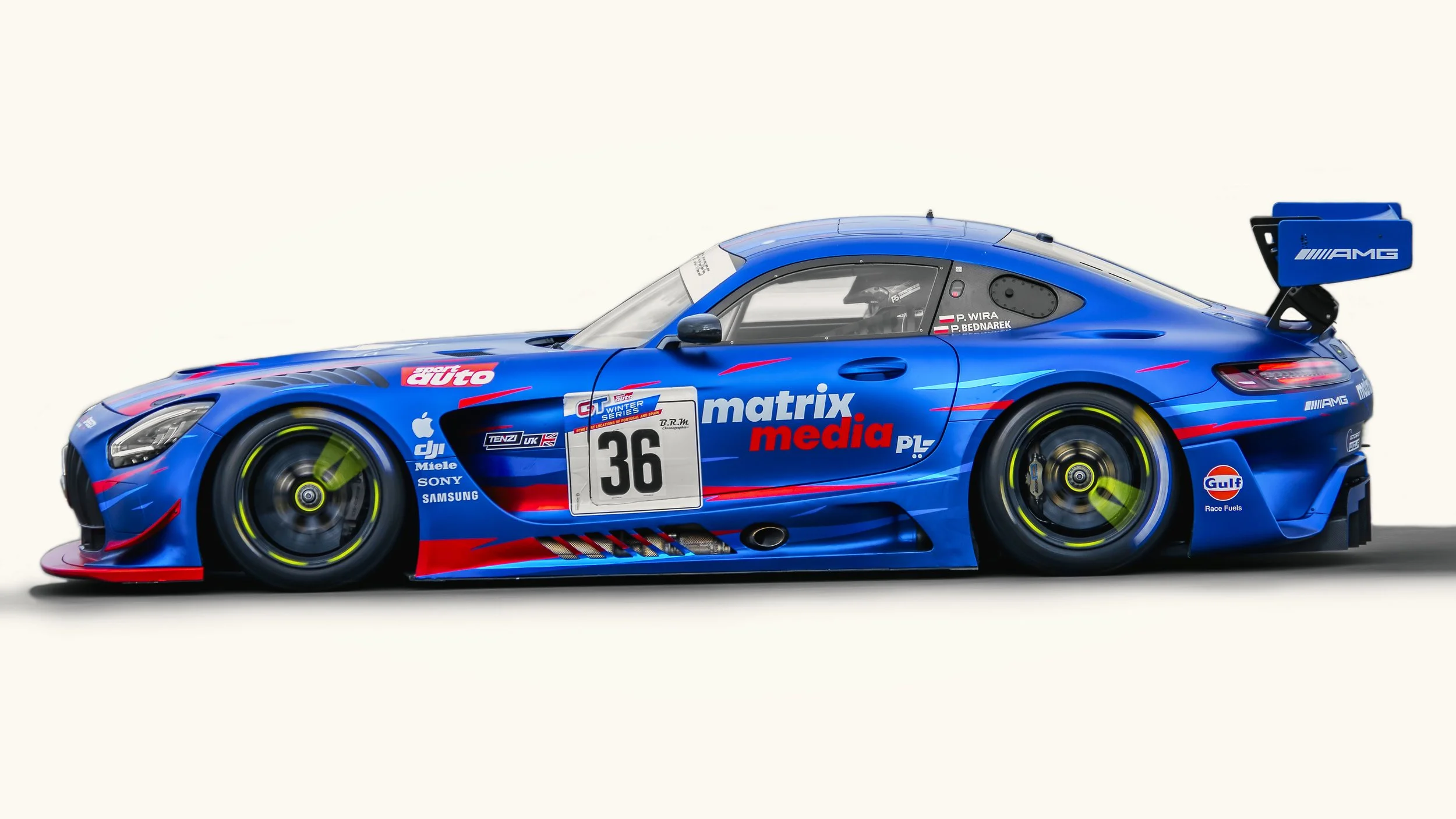 Estoril Circuit, Portugal. GT Winter Series. MERCEDES AMG GT3