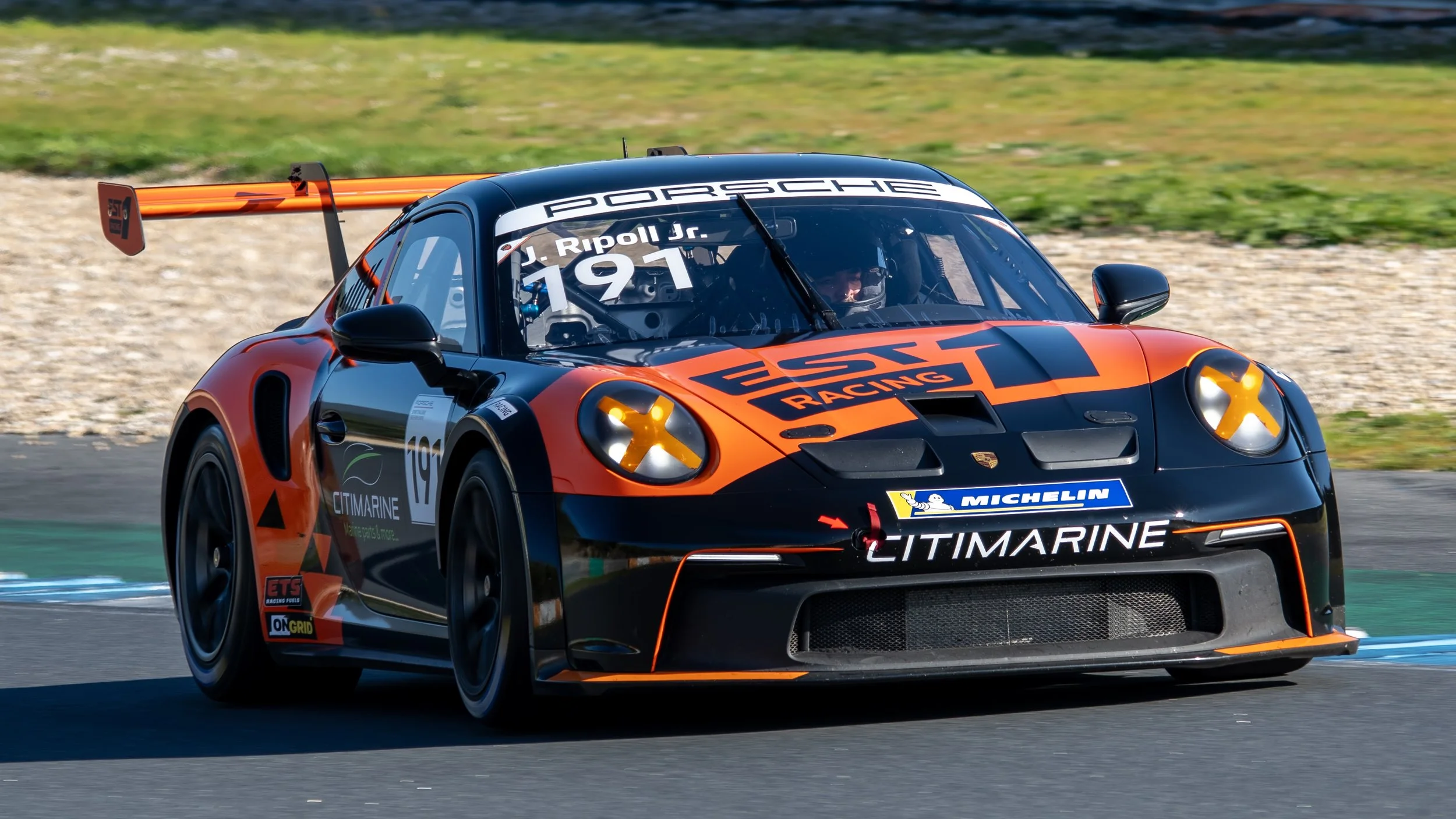 Estoril Circuit, Portugal. Porsche Sprint Challenge Southern Europe Estoril 2024 Free Practice Sport Division.
PORSCHE 992 GT3 CUP