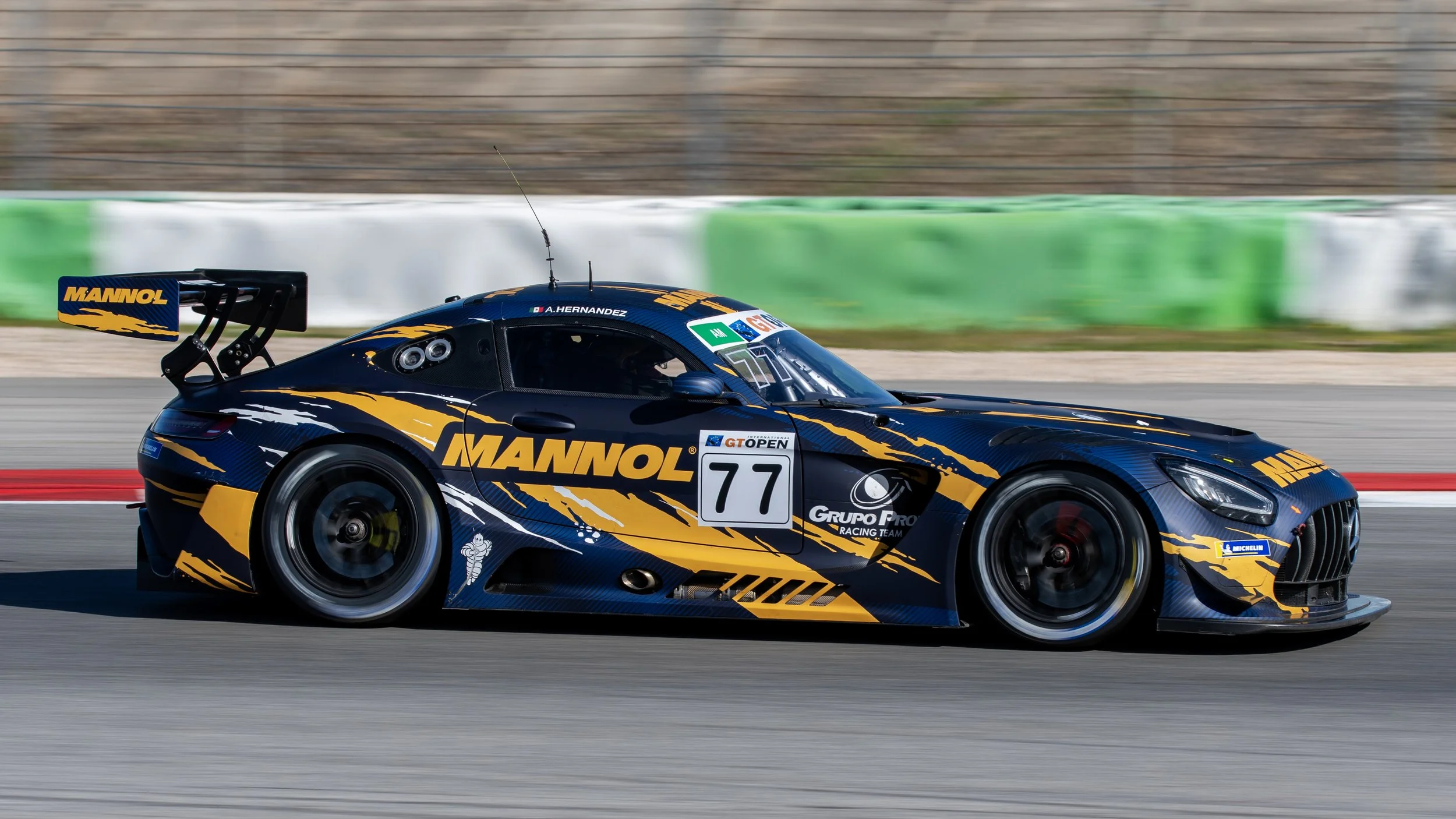 Algarve Int Circuit, Portugal. GT Open, April  2026. Mercedes AMG GT3 EVO