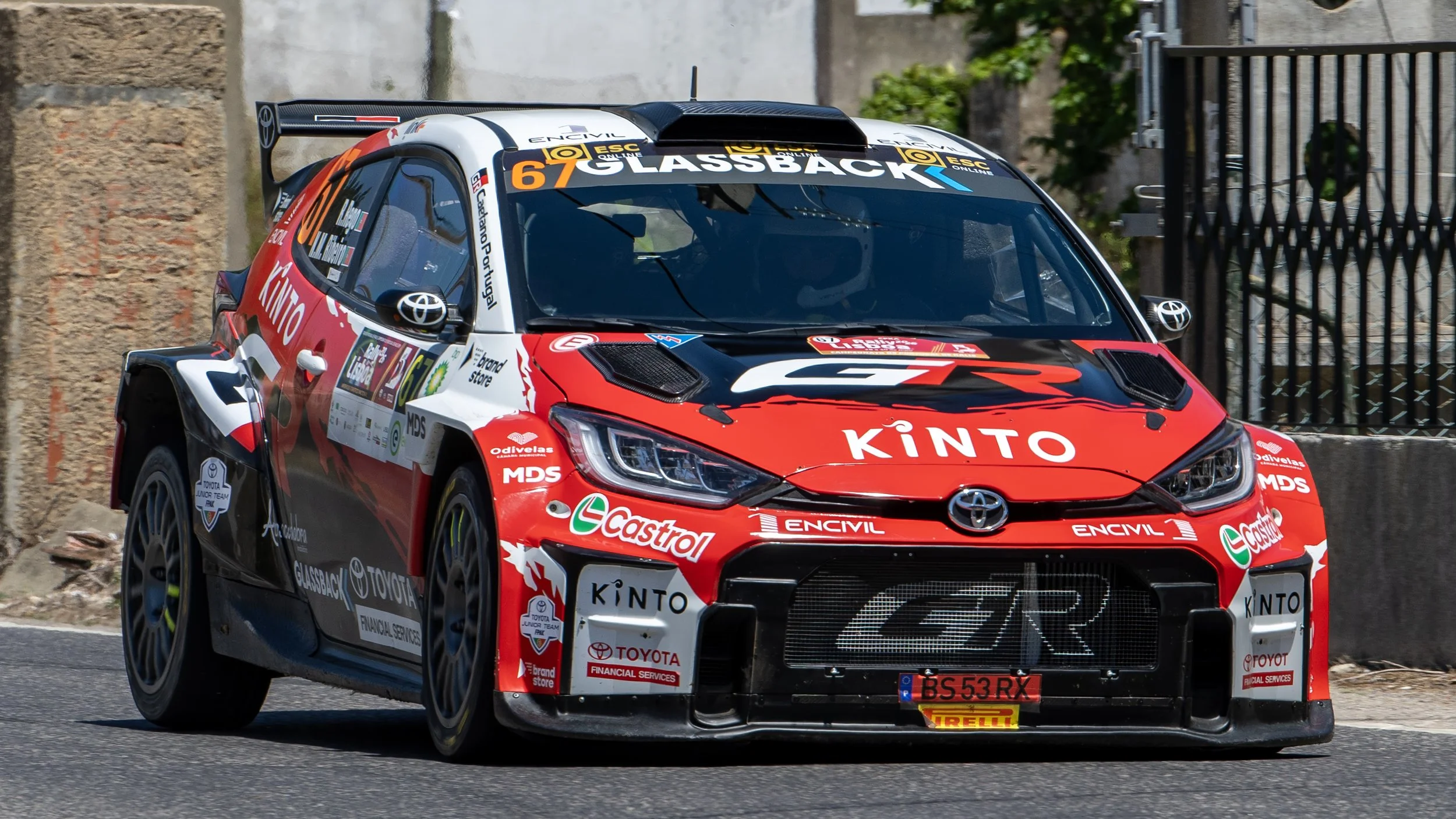 Rally de Lisboa 2026.
SS10 Sintra/Almargem do Bispo Power Stage. TOYOTA GR YARIS RALLY2