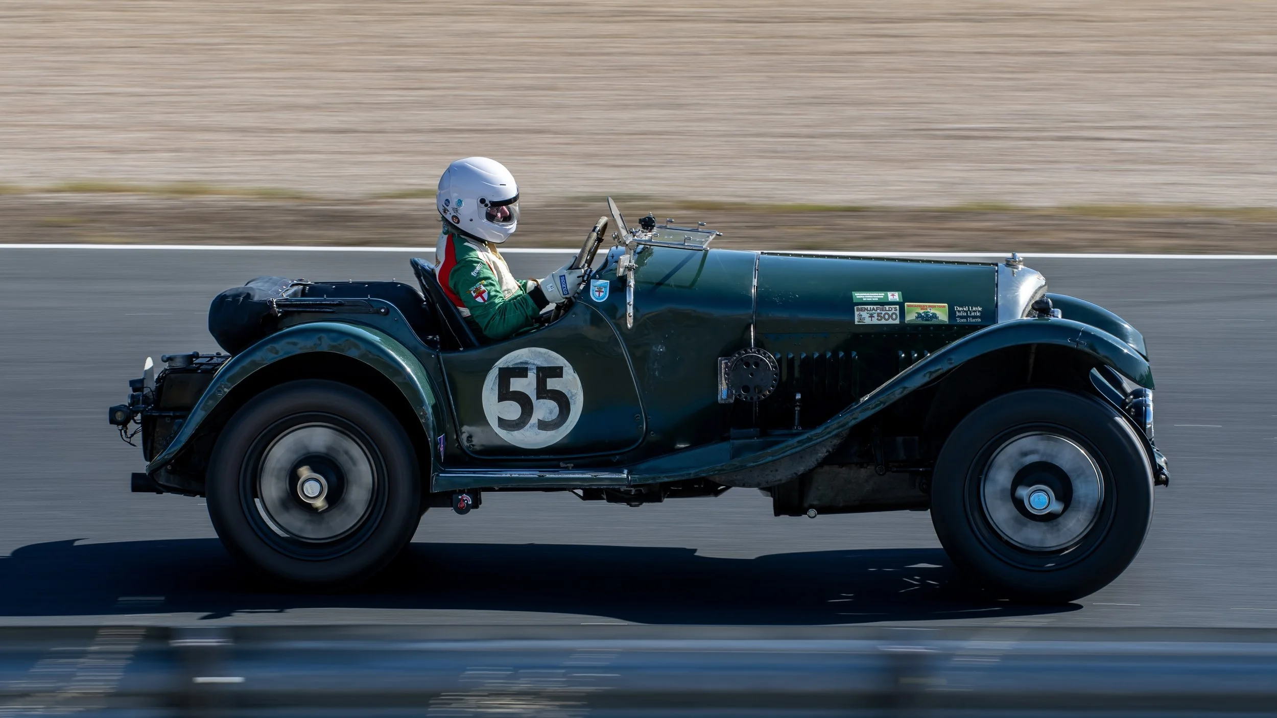 Estoril Circuit, Portugal. Estoril Benjafield's / Bentley Boys 500 Mile Race.
1925 SuperSports Bentley