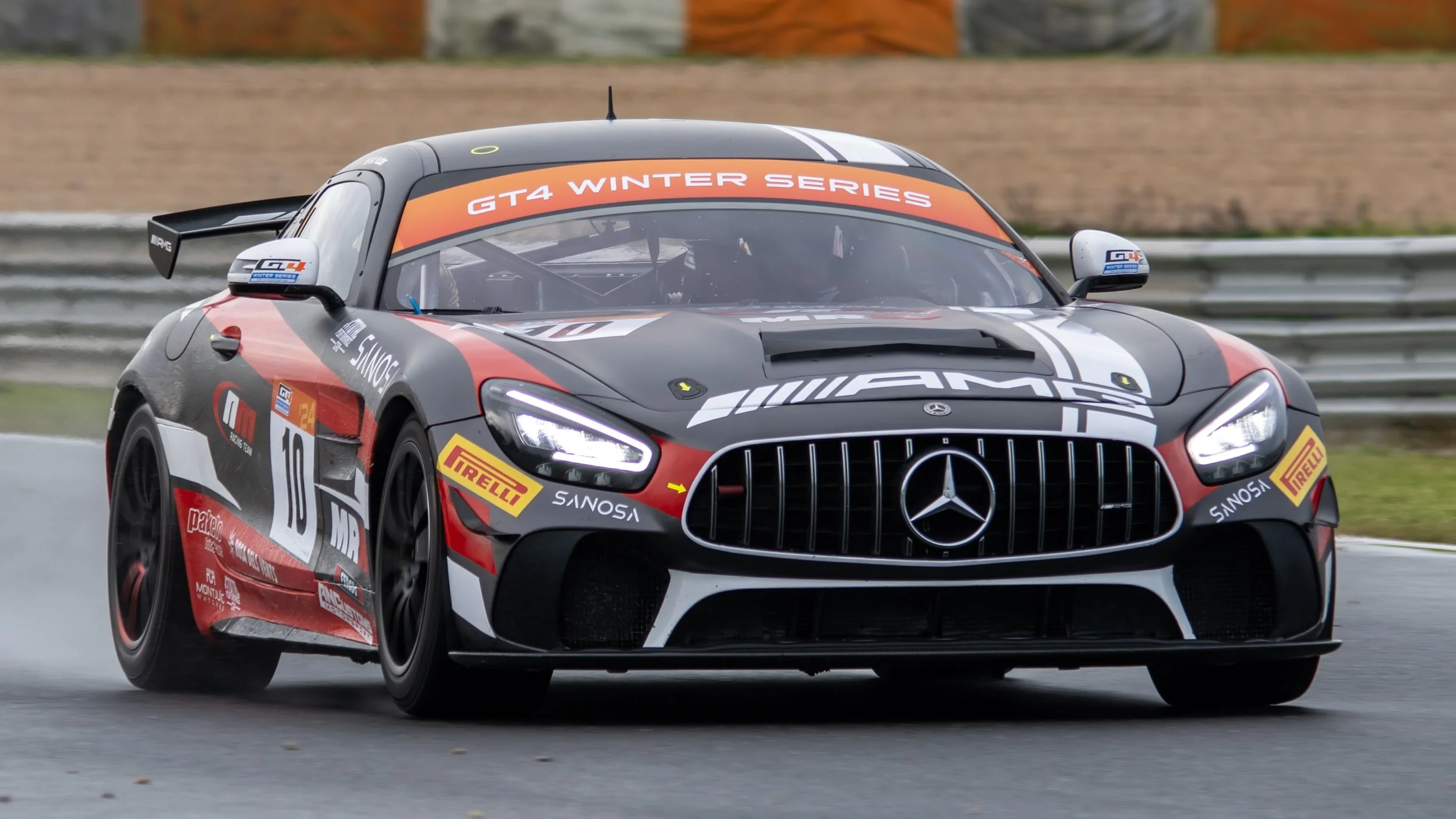 Estoril Circuit, Portugal. Winter Series Estoril 2024 - GT4 Winter Series Qualifying 2024.
Mercedes AMG GT4