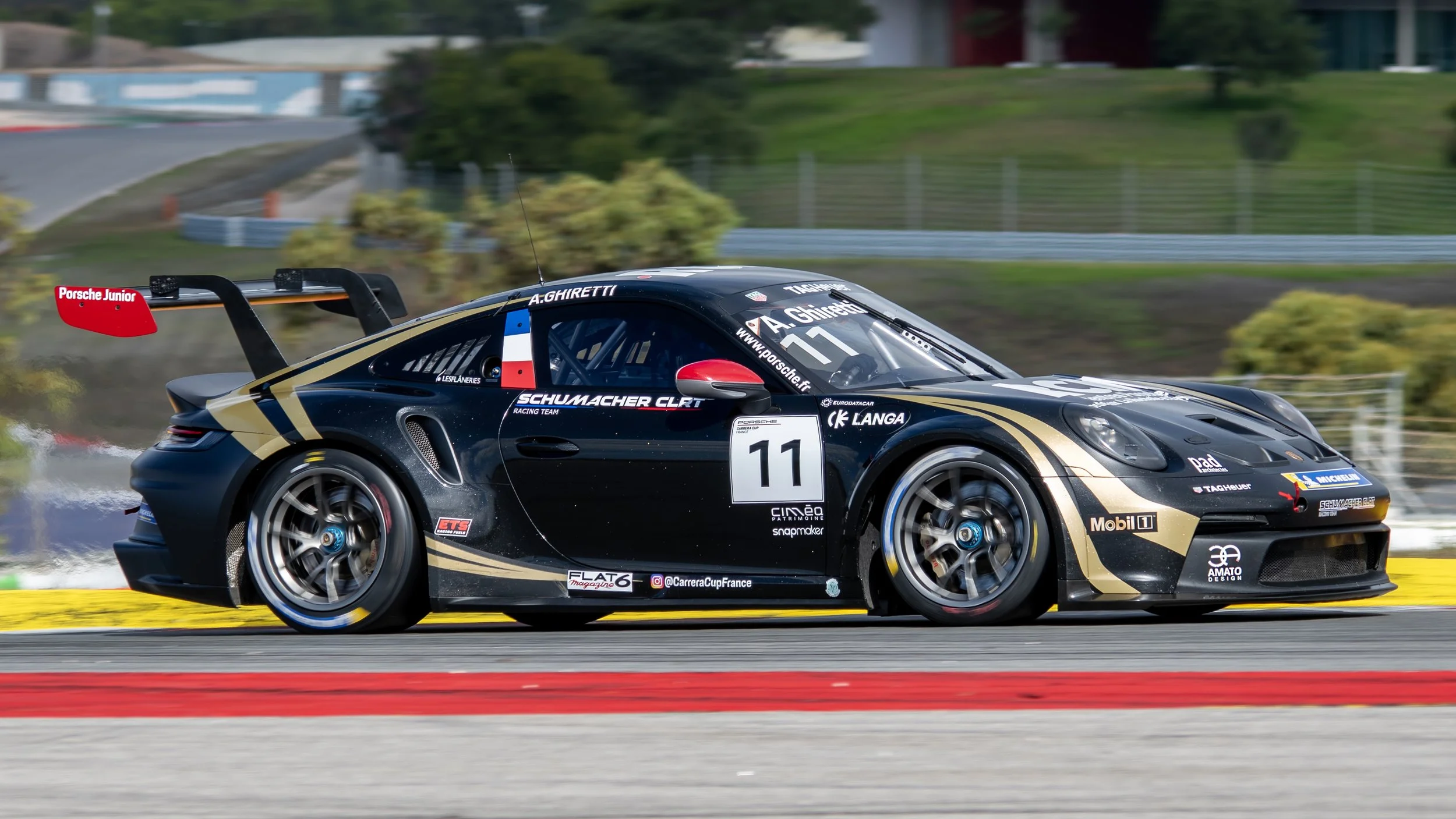 Algarve Int Circuit, Portugal. Porsche Carrera Cup France October 2024.
Porsche 911 GT3 Cup