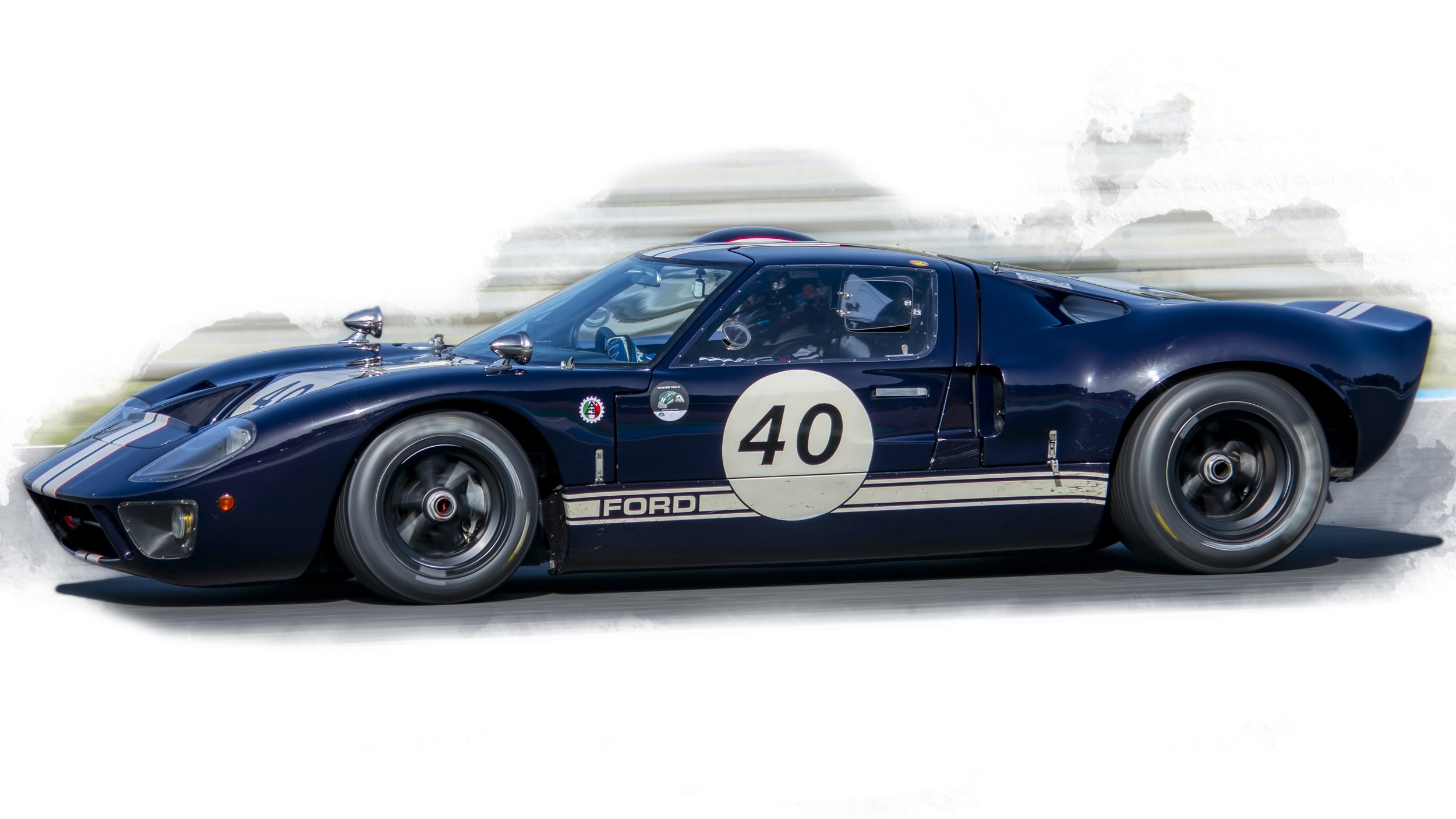 Estoril Circuit, Portugal. Estoril Classis Oct 2022. Ford GT40 1968