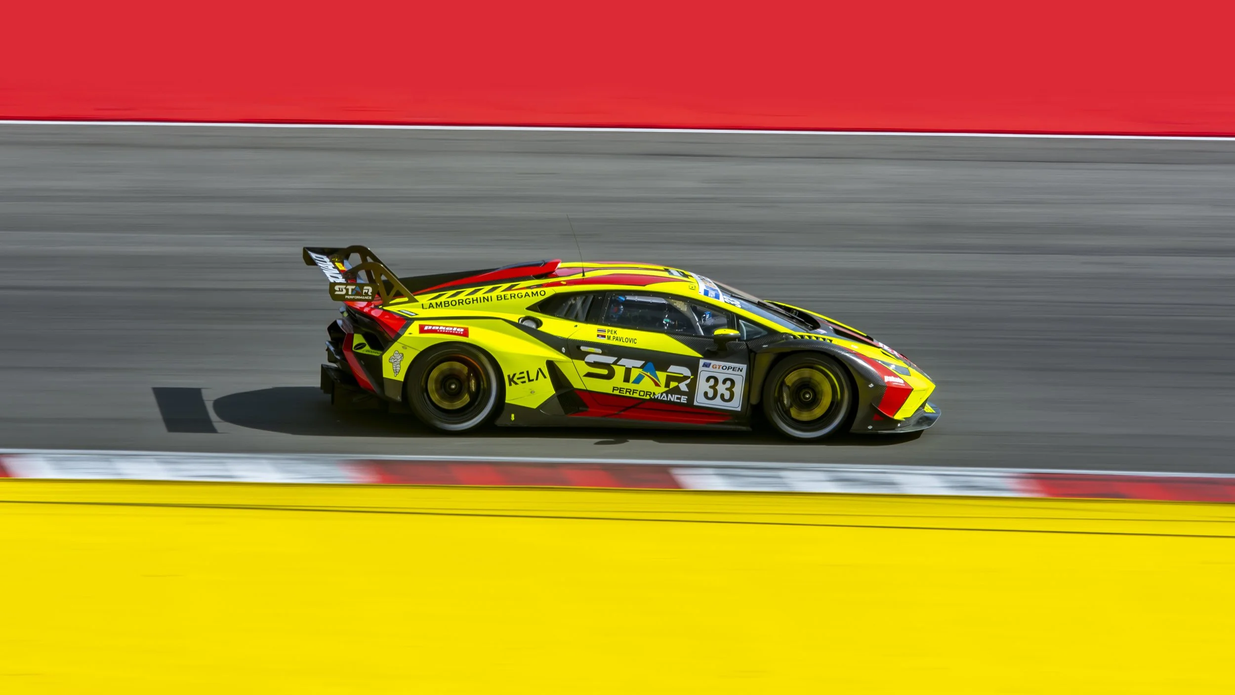 Portimão Circuit, Portugal. International  GT Open. Portimão 2023.
Lamborghini Huracan GT3 EVO2