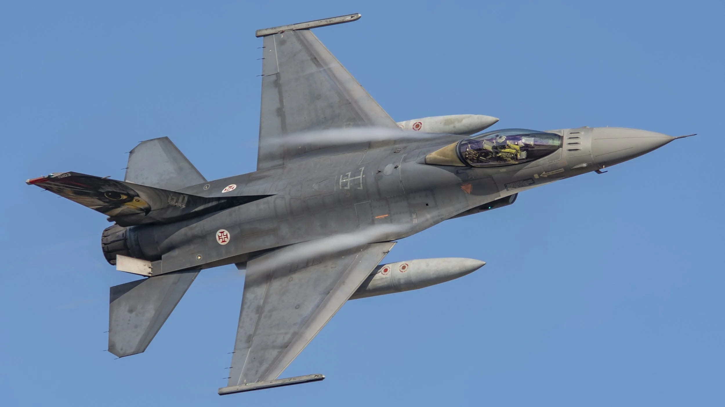 FAP BA5 Open Day 2018 Sept 2022 - FAP 15103 General Dynamics F-16MLU