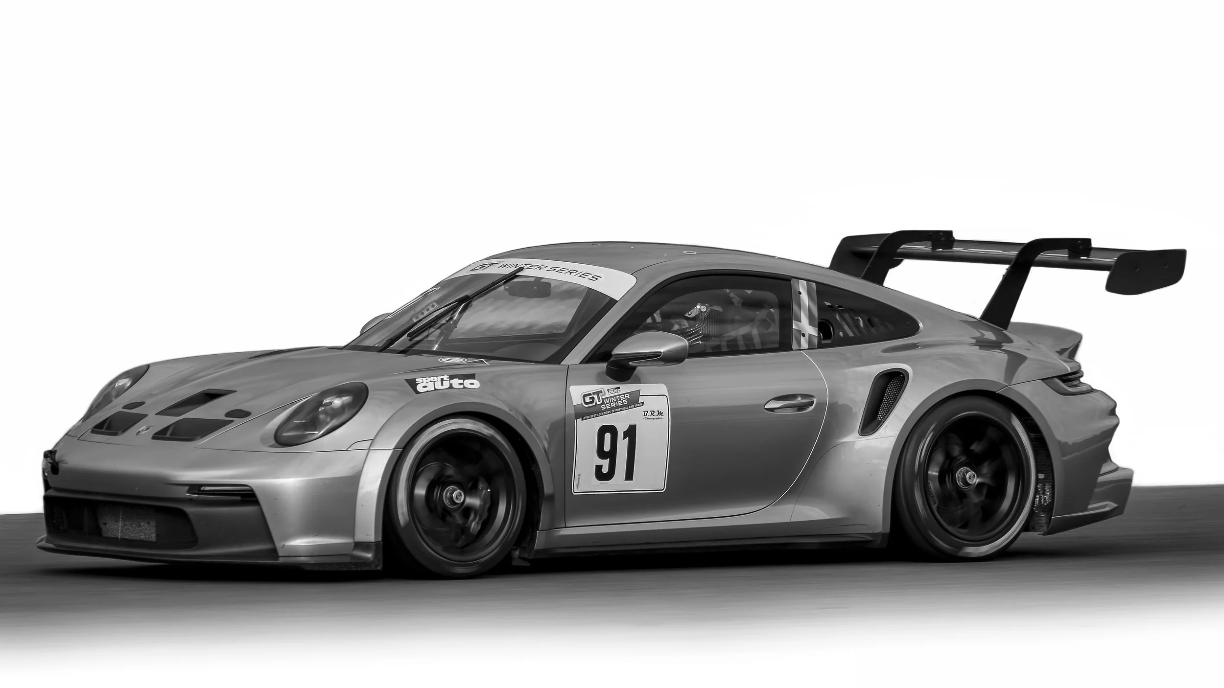 Estoril Circuit, Portugal. GT Winter Series January 2022. Porsche 992 Cup