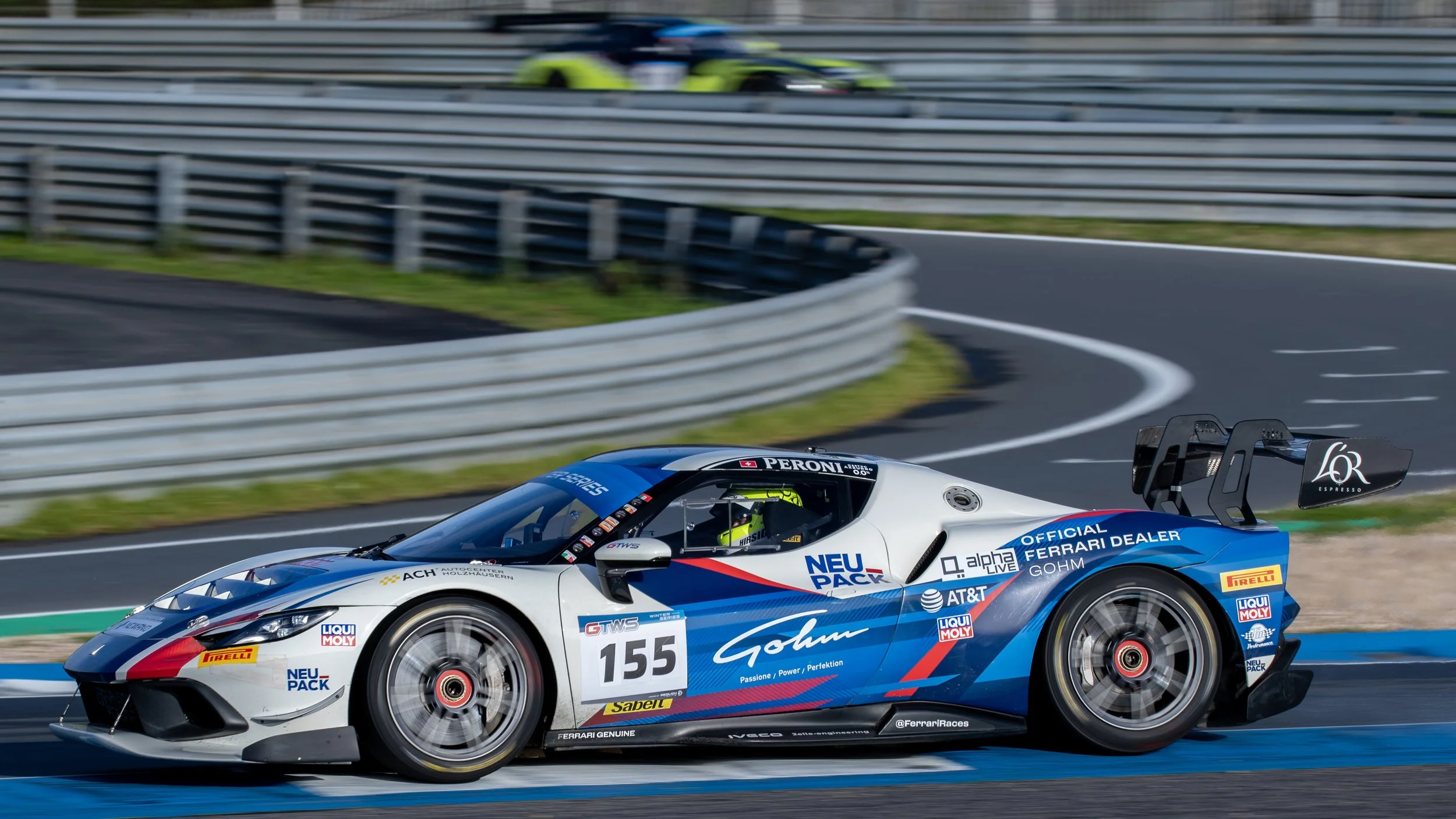 Estoril Circuit, Portugal. GT Winter Series - Estoril 2026 Race 1. Ferrari 296 Challenge