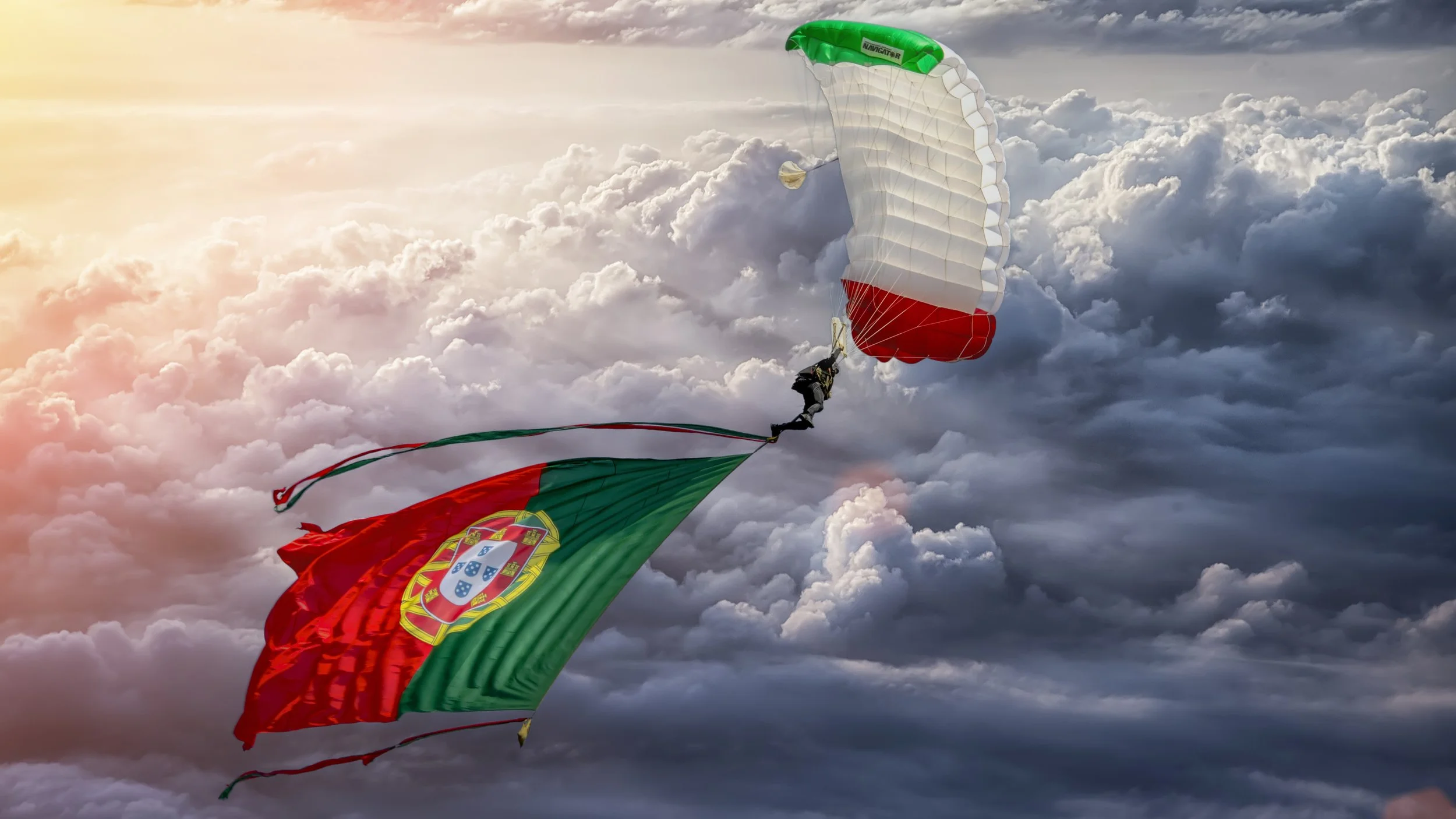 Beja International Airshow 2023.
Falcões Negros Portuguese Army Parachute Display Team
