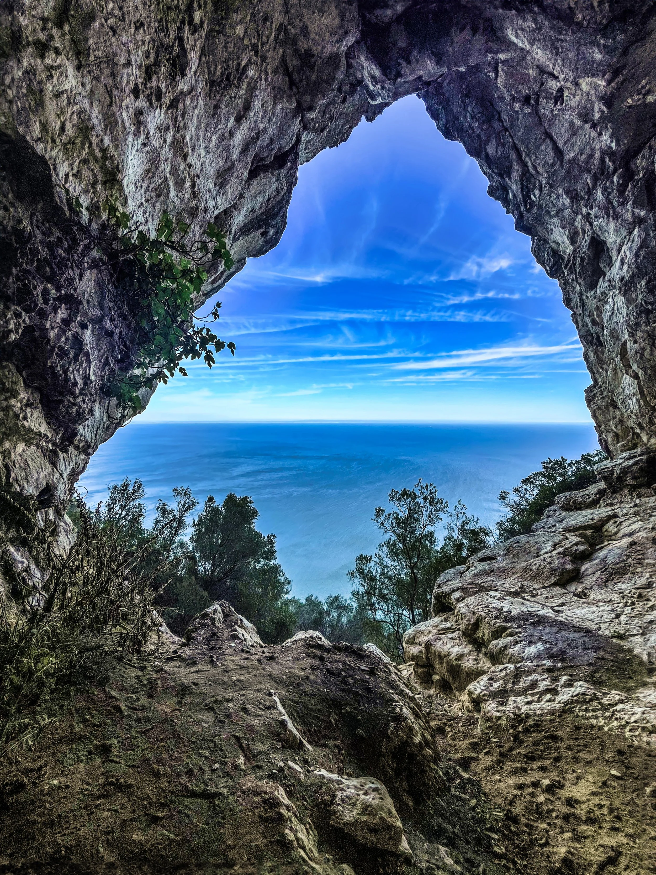 Lapa da Cova. Serra Da Arrábida, Setubal, Portugal