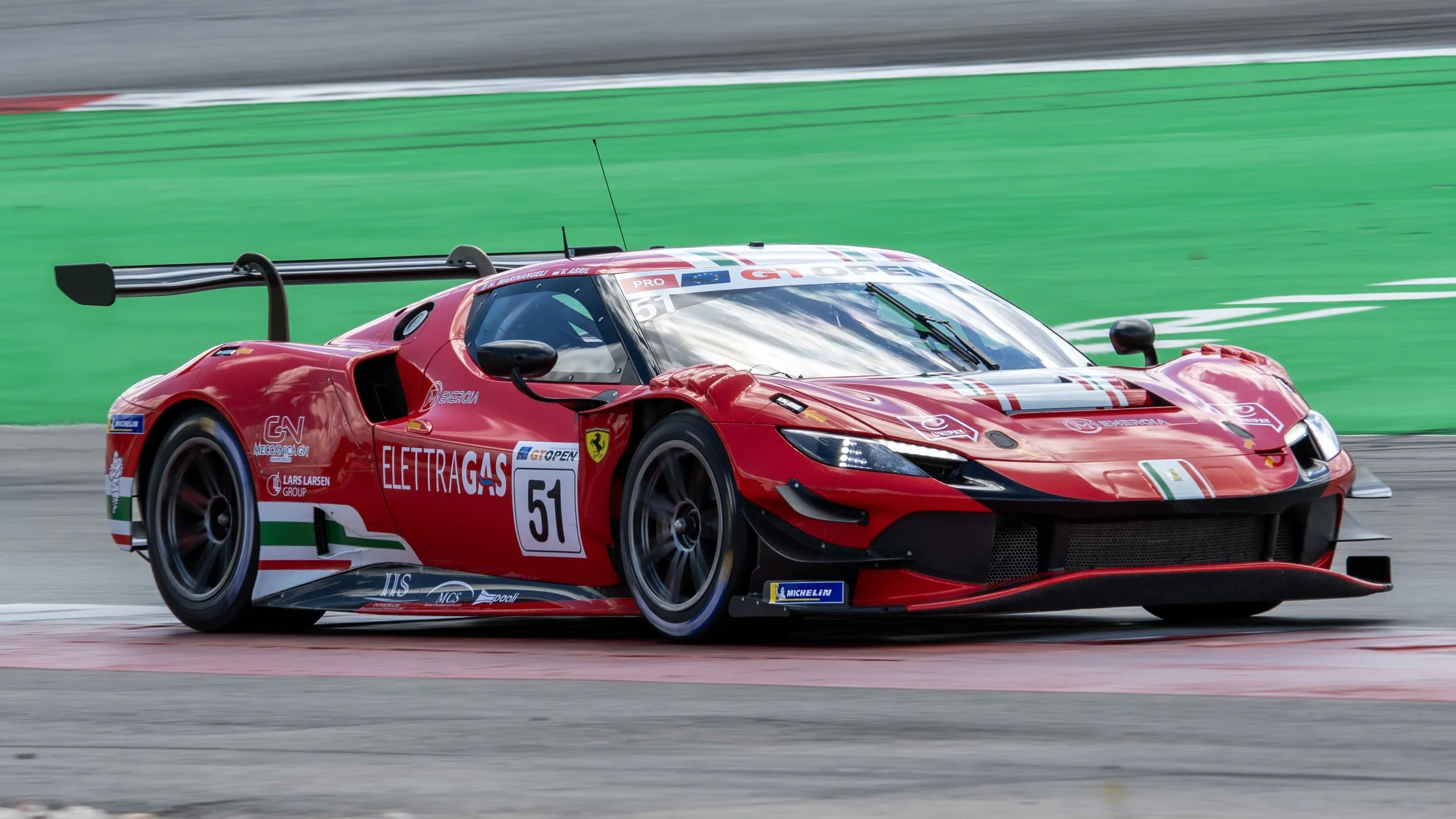 Algarve Int Circuit, Portugal. International GT Open, April 2024.
Ferrari 296 GT3
