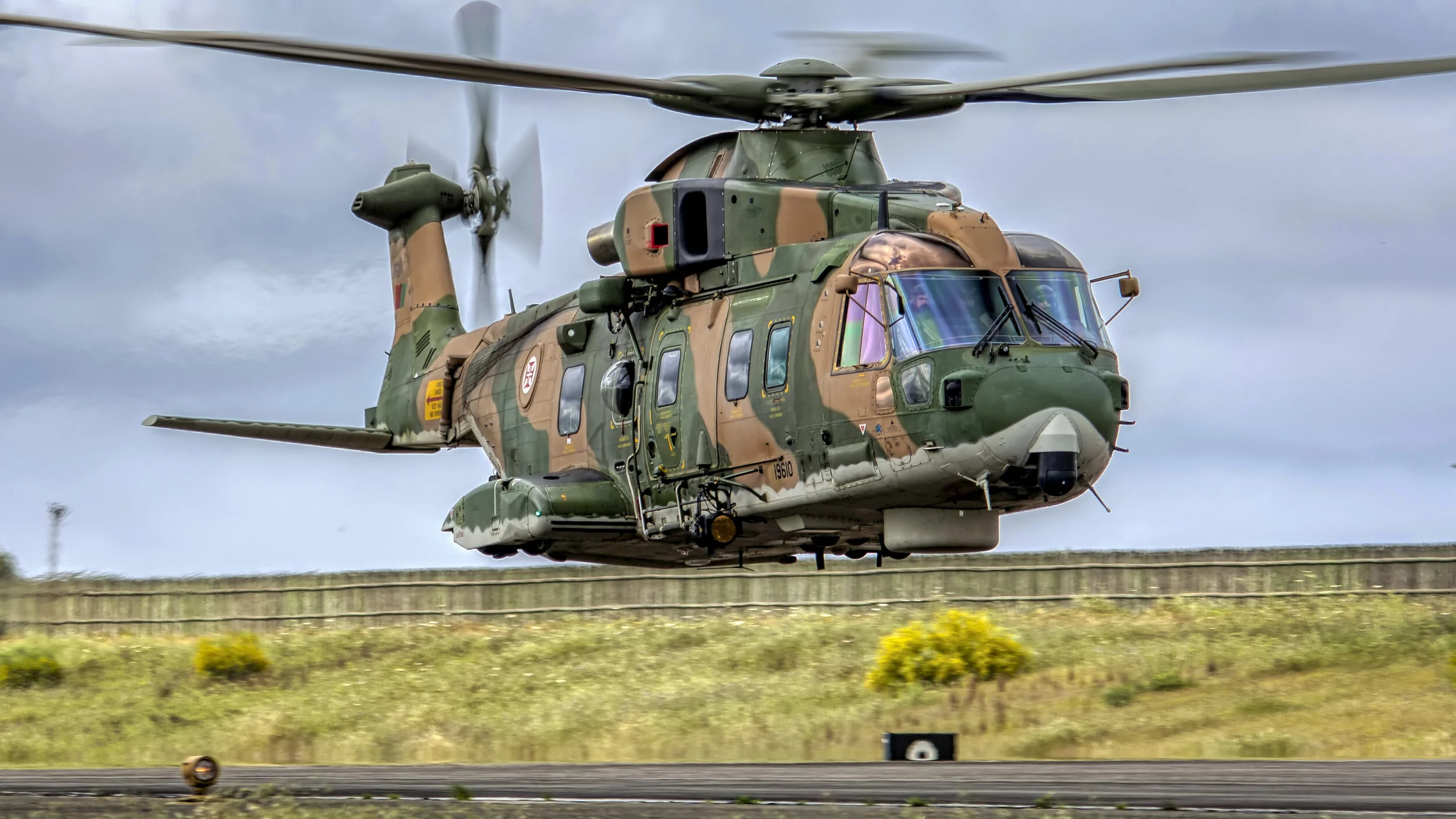 NTM 2021 FAP BA Nº11 LPBJ - Beja.
19610 FAP AgustaWestland EH-101 Merlin.
