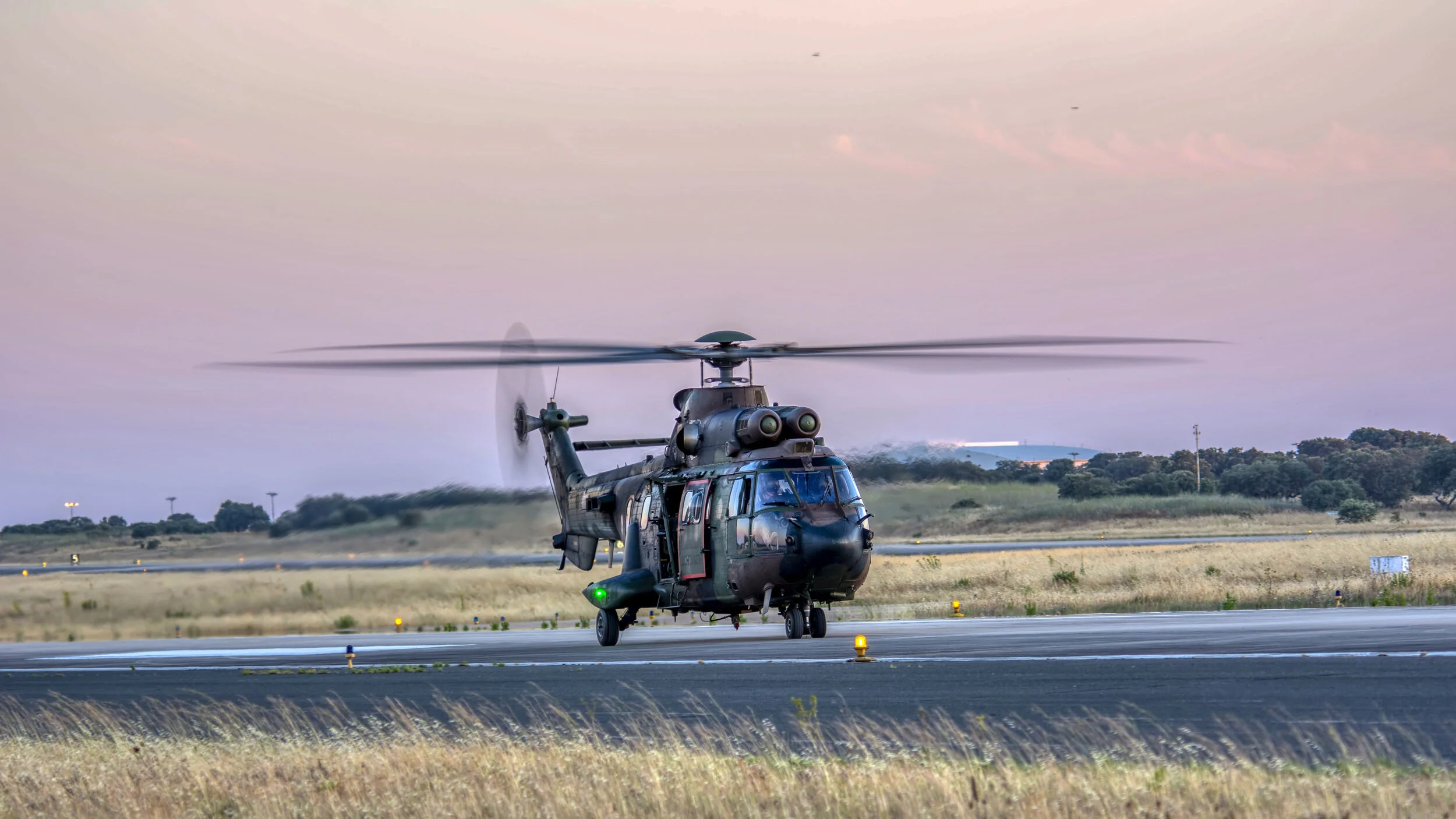 FAP BA11, Beja, Portugal. Hot Blade 2021.
S-444 Royal Netherlands Air Force (Koninklijke Luchtmacht) Eurocopter AS532U2 Cougar Mk2