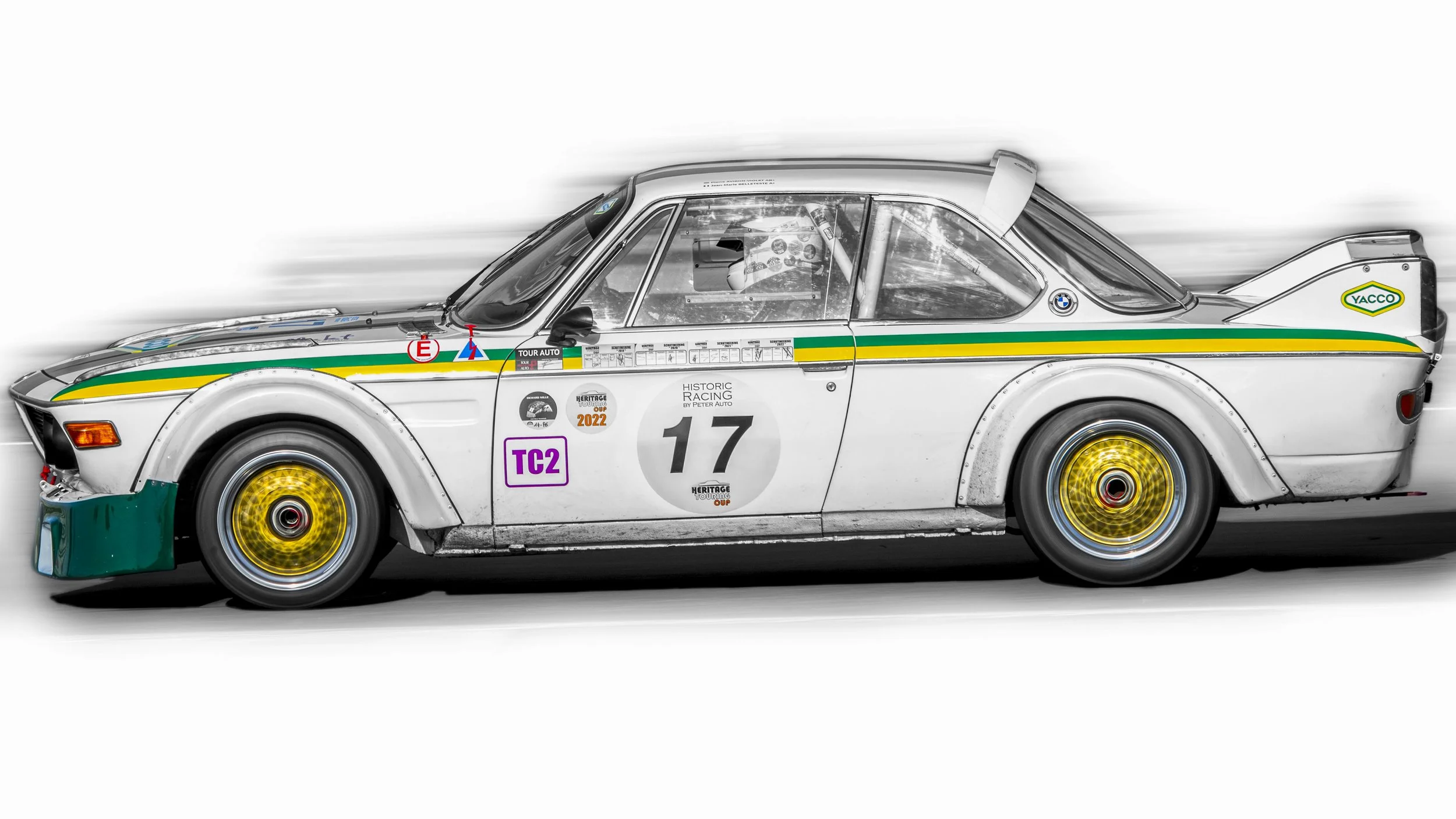 Estoril Circuit, Portugal. Estoril Classics Oct 2022 . 1976 BMW 3.0 CSL