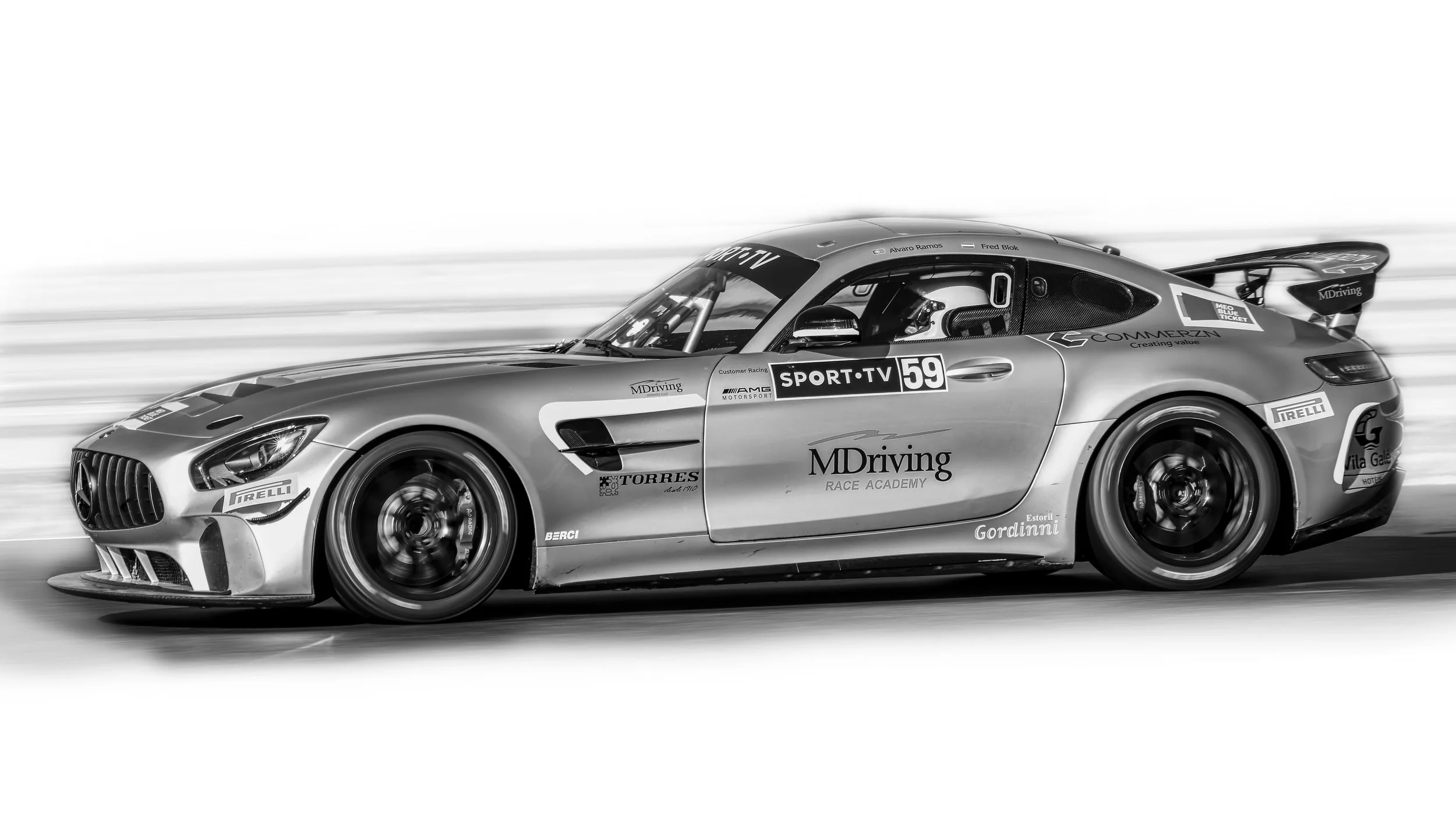 Estoril Circuit, Portugal. Estoril Racing Festival. MERCEDES AMG GT4