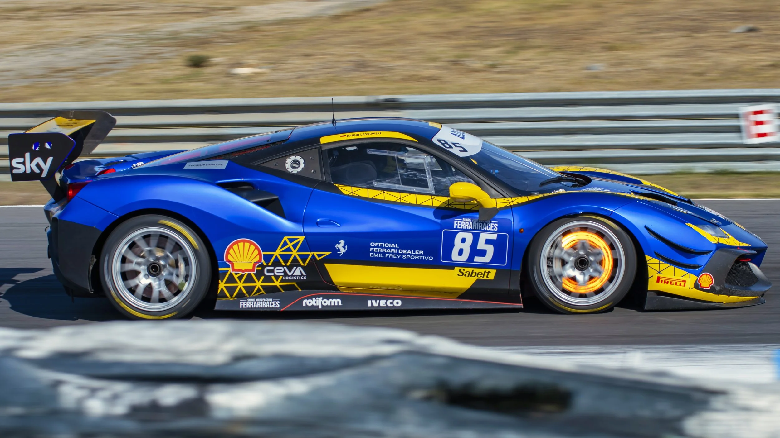 Estoril Circuit, Portugal. GEDLICH Racing GmbH - Race Test July 2023.
Ferrari 488 Challenge