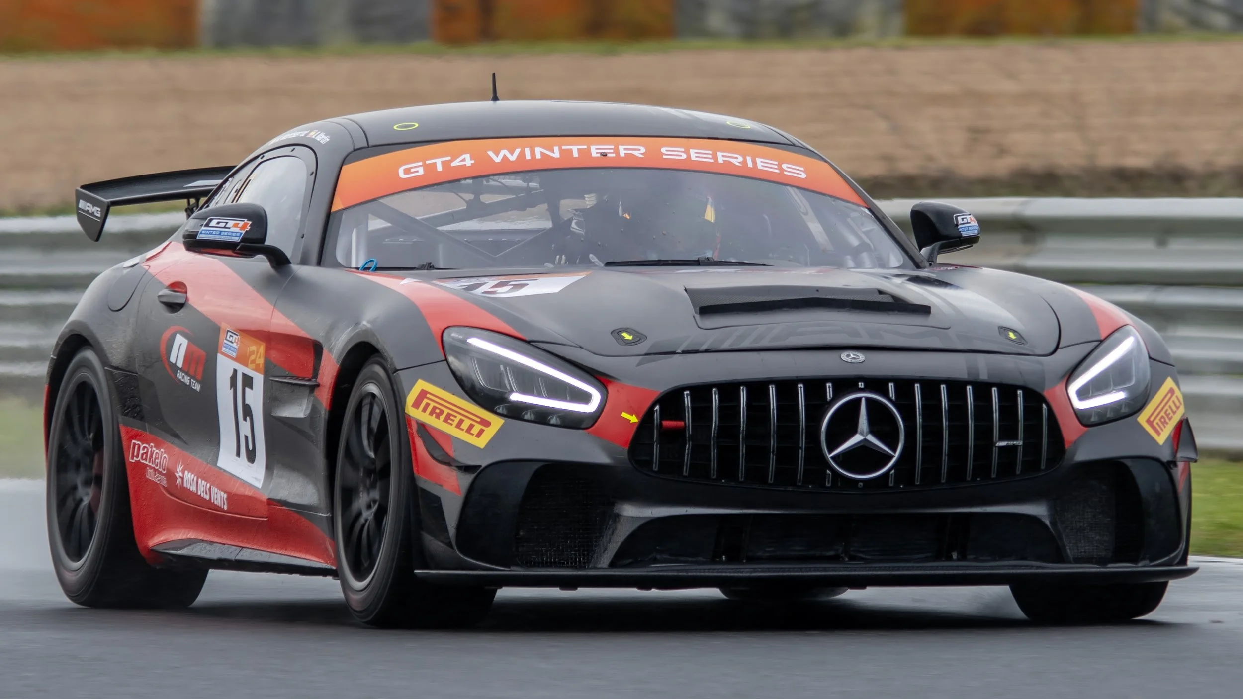 Estoril Circuit, Portugal. Winter Series Estoril 2024 - GT4 Winter Series Qualifying 2024.
Mercedes AMG GT4
