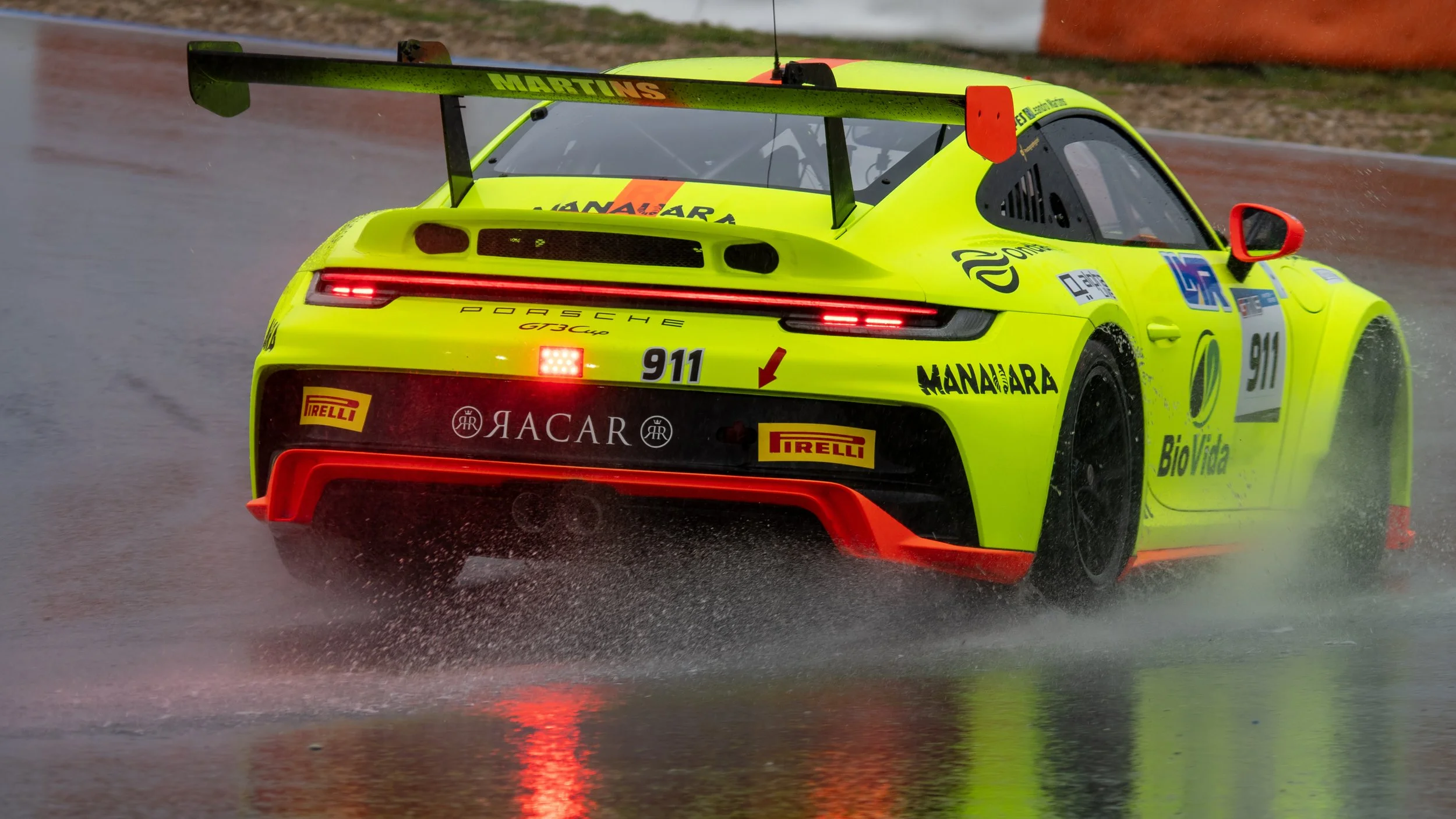 Estoril Circuit, Portugal. GT Winter Series - Estoril 2025. Porsche 992 GT3 Cup