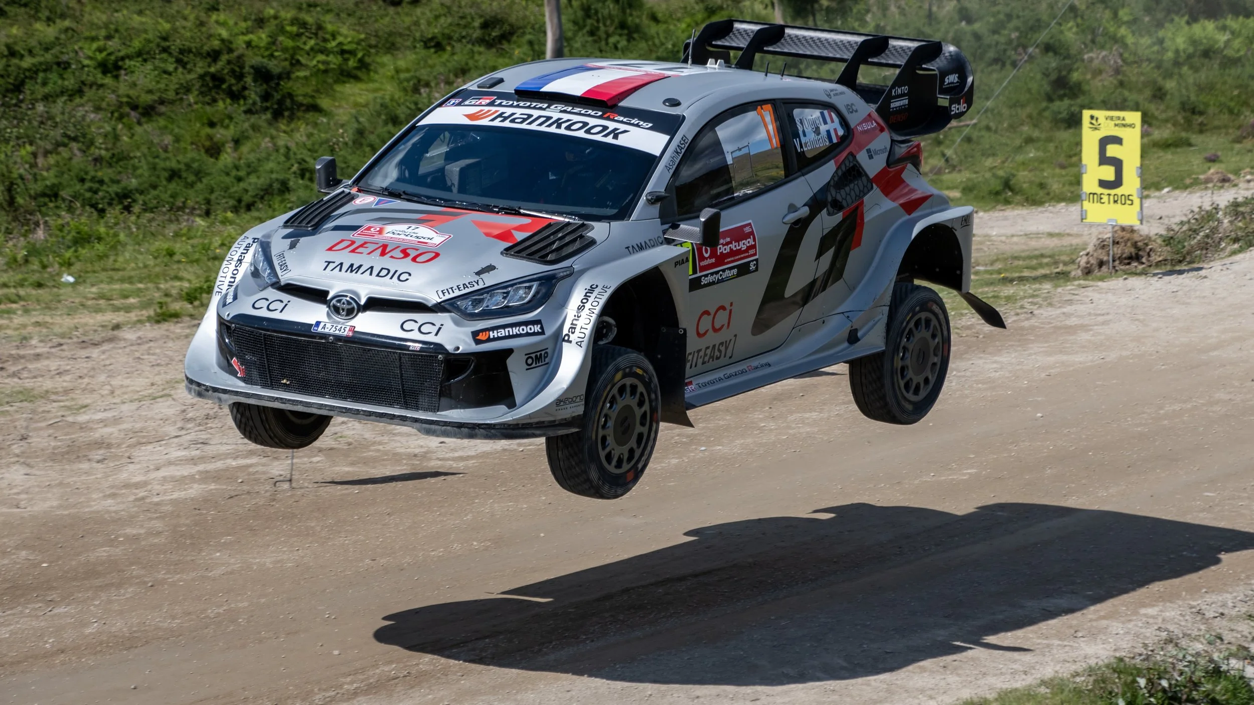 Vodafone Rally de Portugal 2025.
SS12 Vieira Do Minho. Toyota GR Yaris Rally1