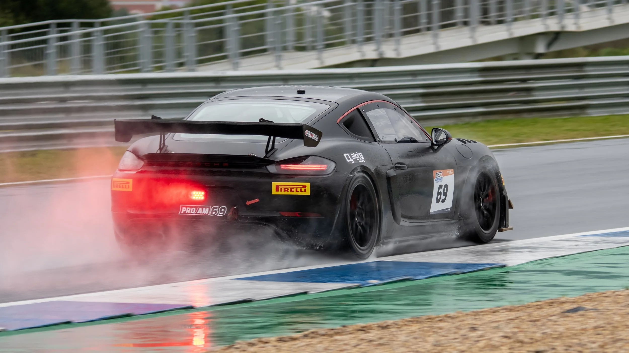 Estoril Circuit, Portugal. GT4 Winter Series - Estoril 2025. Porsche Cayman GT4 RS CS