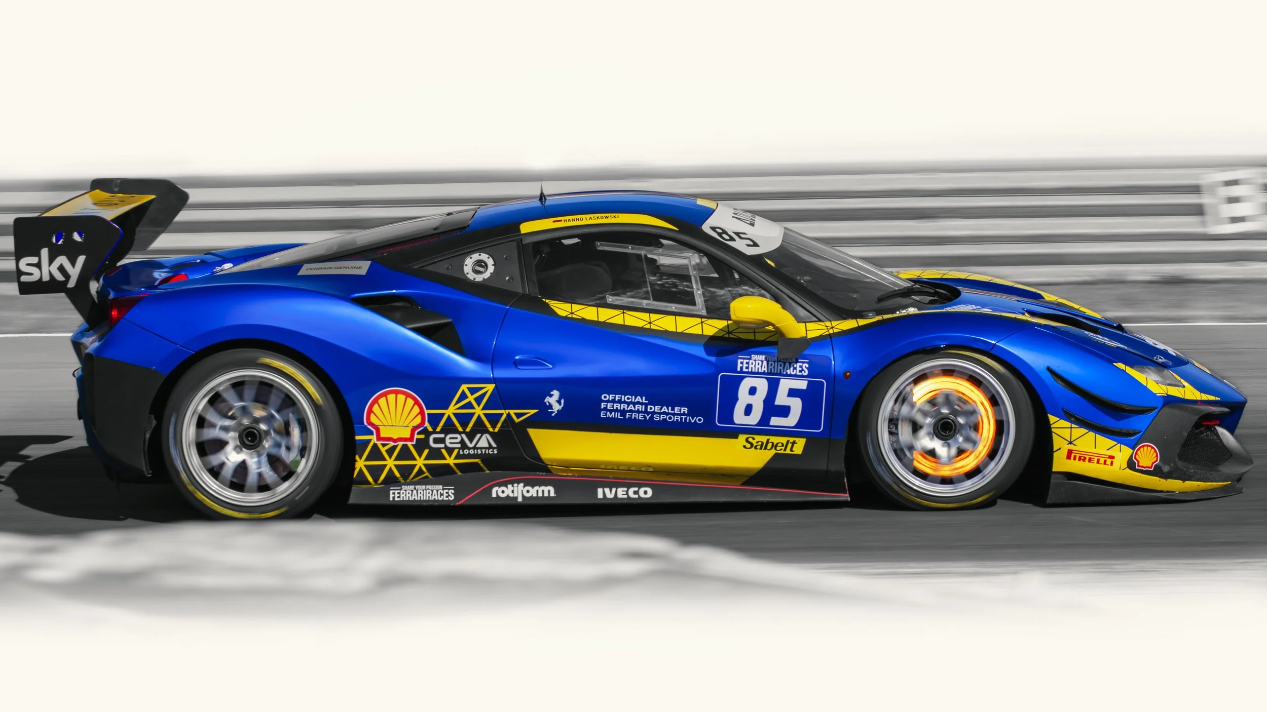 Estoril Circuit, Portugal. GEDLICH Racing GmbH - Race Test July 2023.
Ferrari 488 Challenge