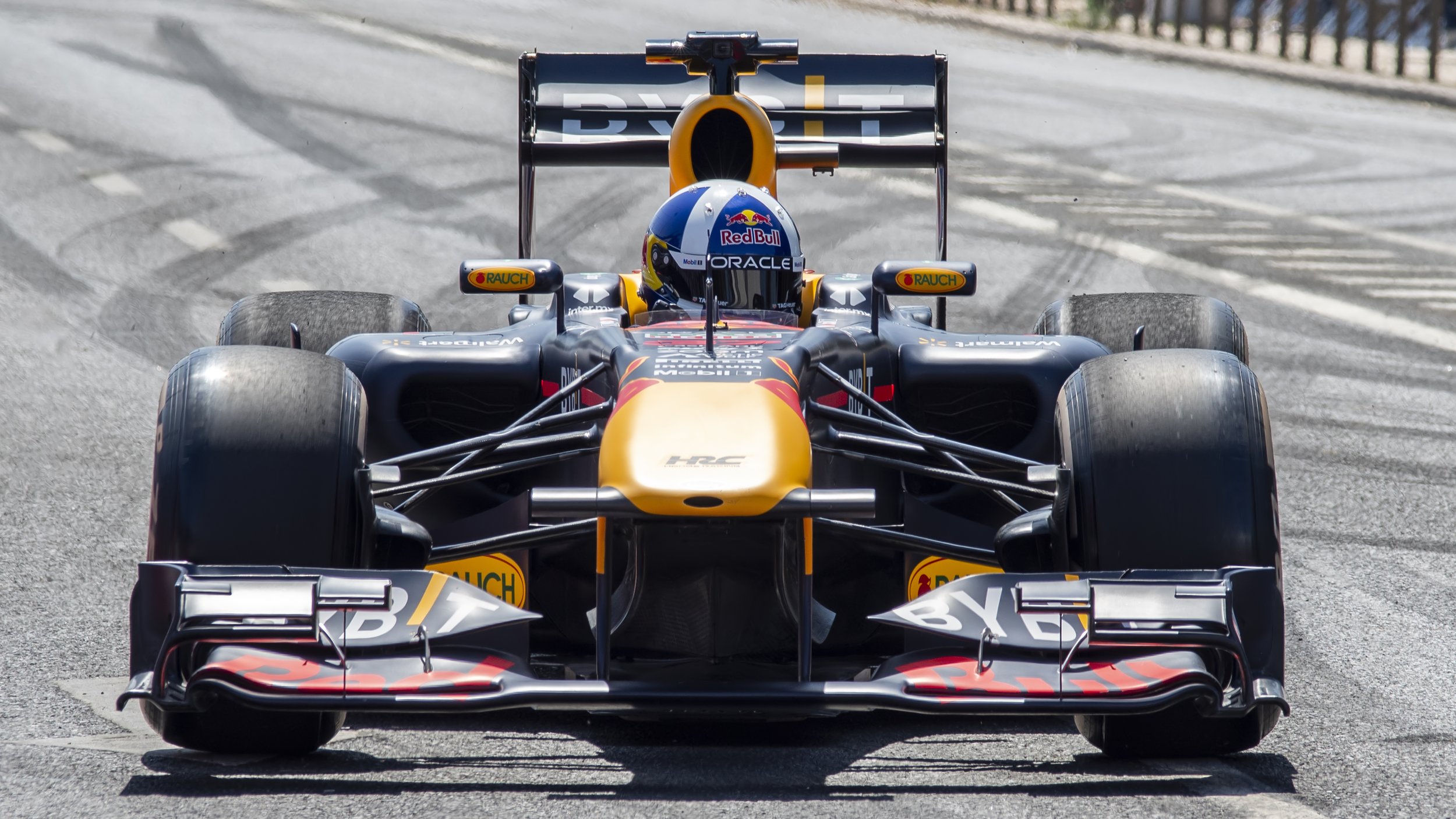 Red Bull Showrun Lisbon 2023.
Driver: David Coulthard
Car: 2011 Red Bull RB7 F1