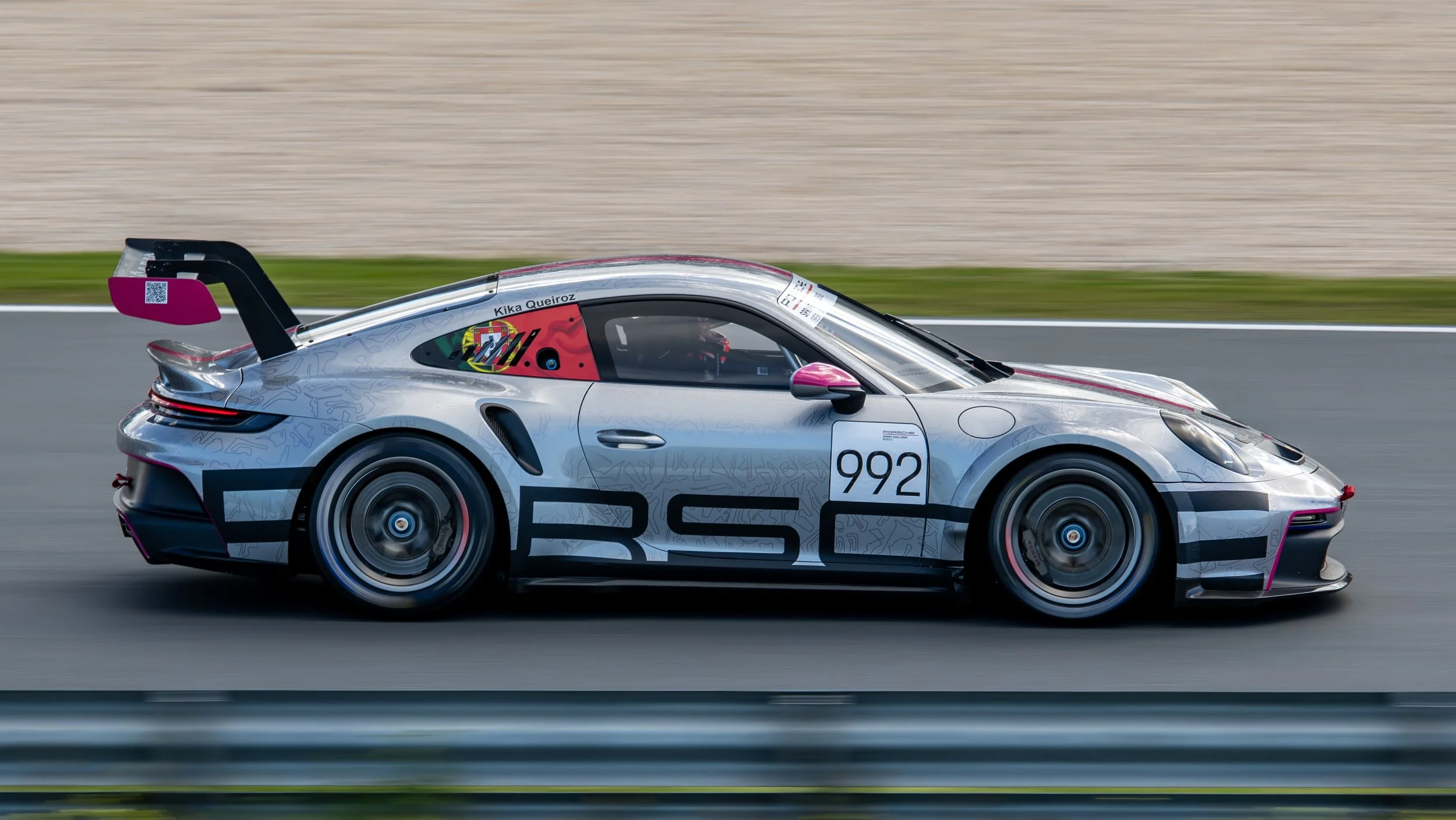 Estoril Circuit, Portugal. Porsche Sprint Challenge Ibérica Warm up - 2025. PORSCHE 992 GT3 CUP