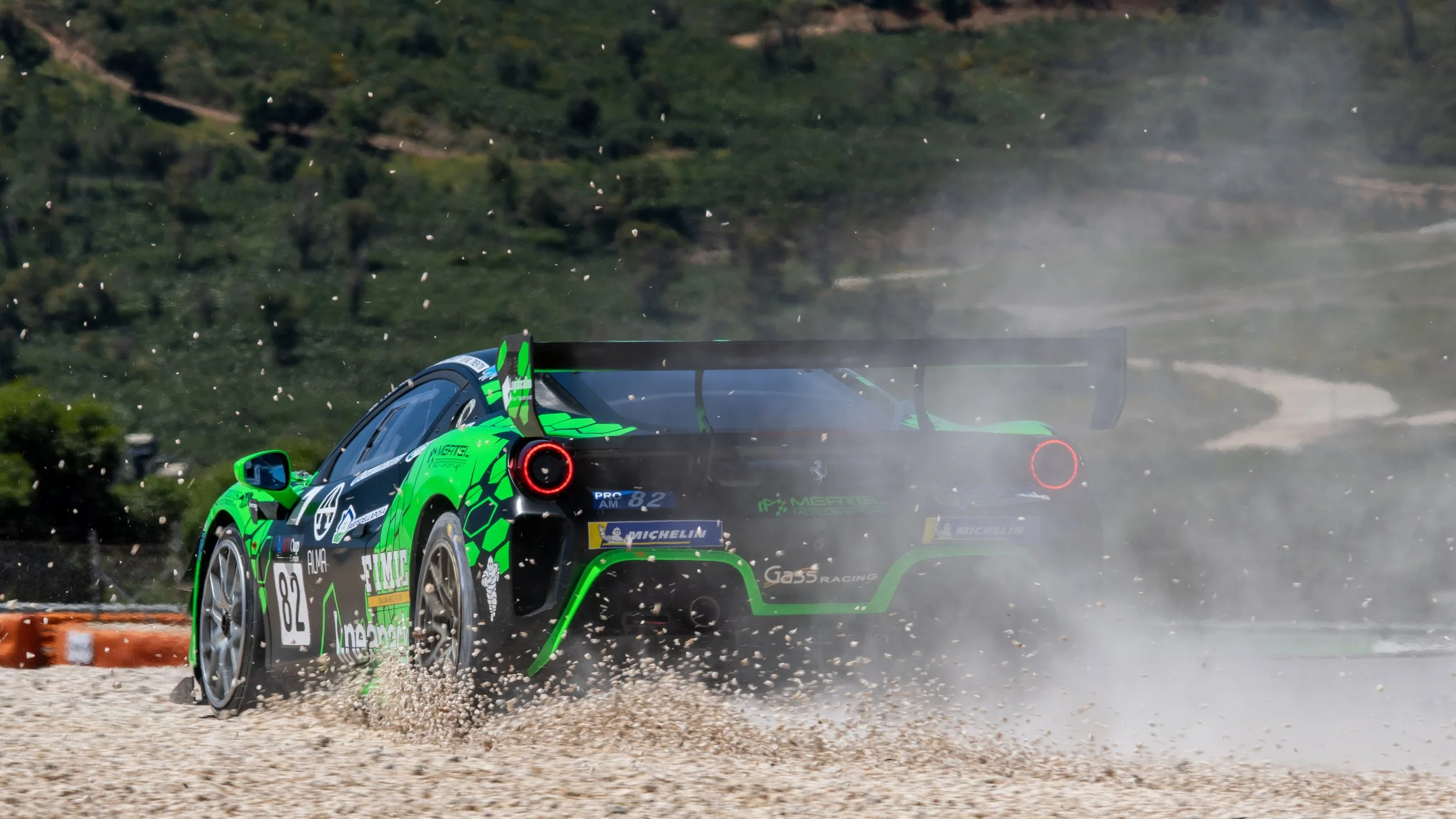 Algarve Int Circuit, Portugal. GT Cup Europe 2025. Ferrari 488 Challenge Evo