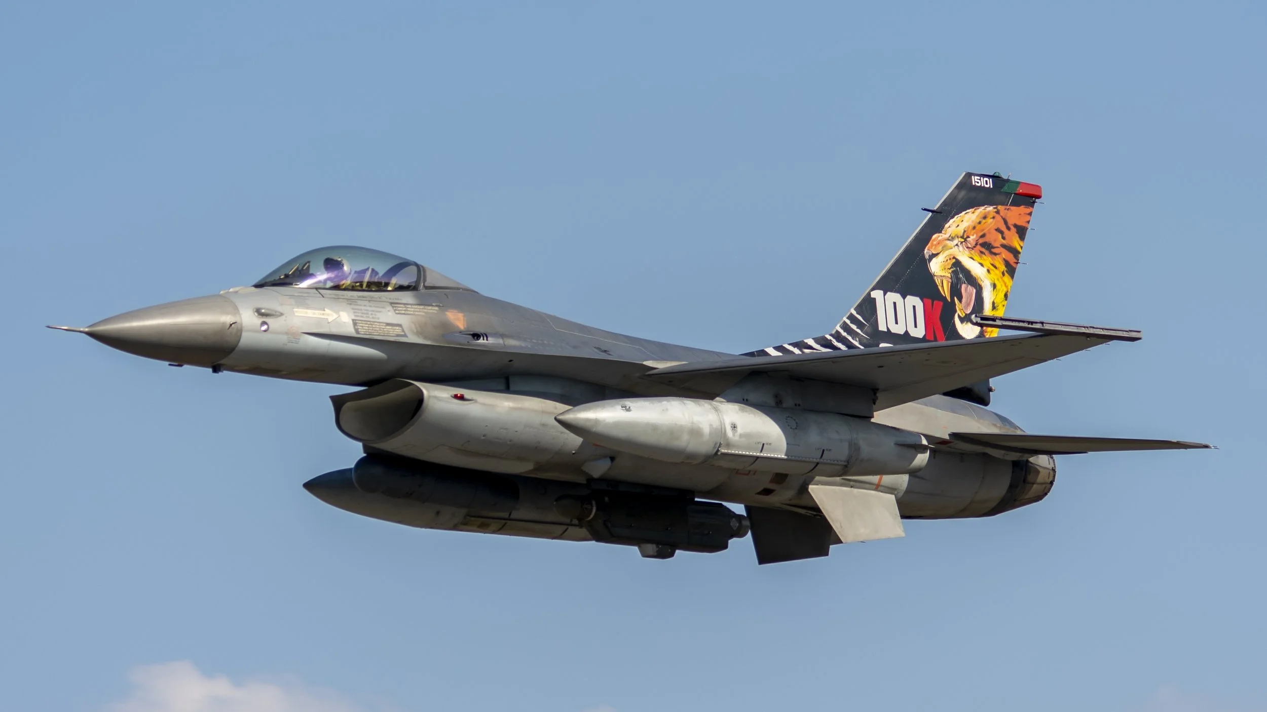 FAP BA5 Open Day 2018 Sept 2022 - FAP 15101 General Dynamics F-16MLU