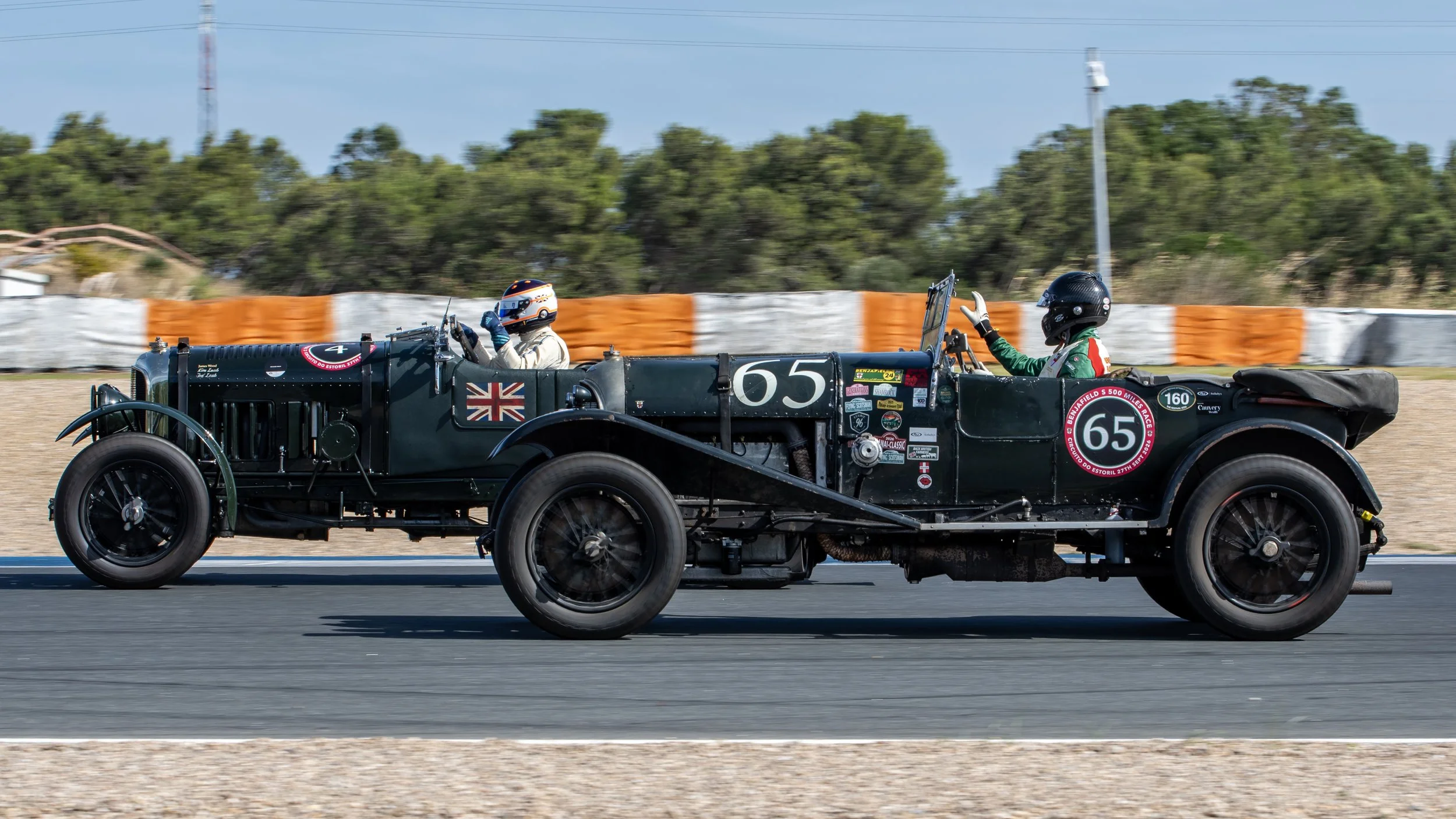 Estoril Circuit, Portugal. Estoril Benjafield's / Bentley Boys 500 Mile Race.
1924 3 4 ½ Litre Tourer Bentley