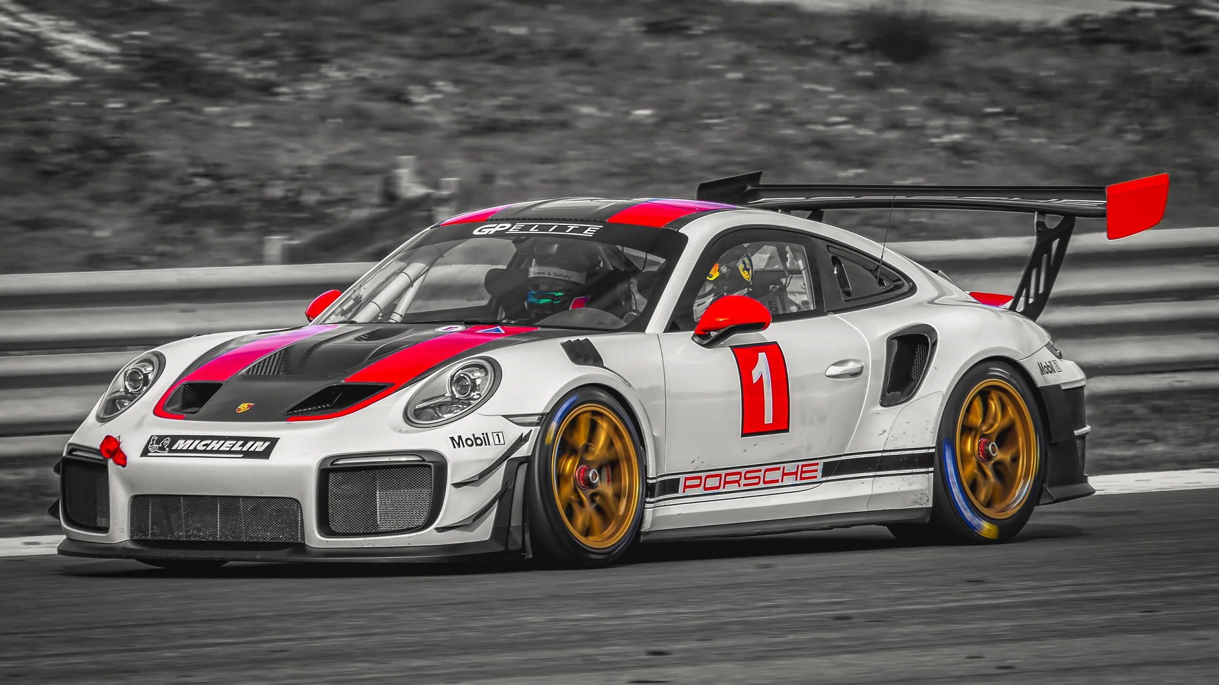 Estoril Circuit, Portugal. GP-Elite Winter Testing. Porsche GT2 RS Clubsport