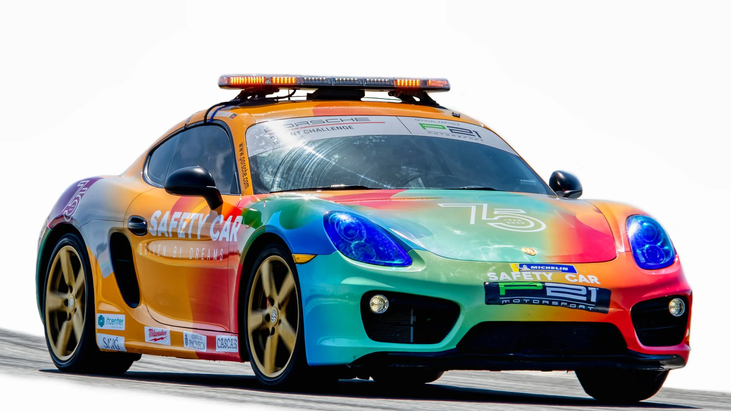 Estoril Circuit, Portugal. Porsche GT3 Cup Portugal. Porsche 718 Cayman Safety Car
