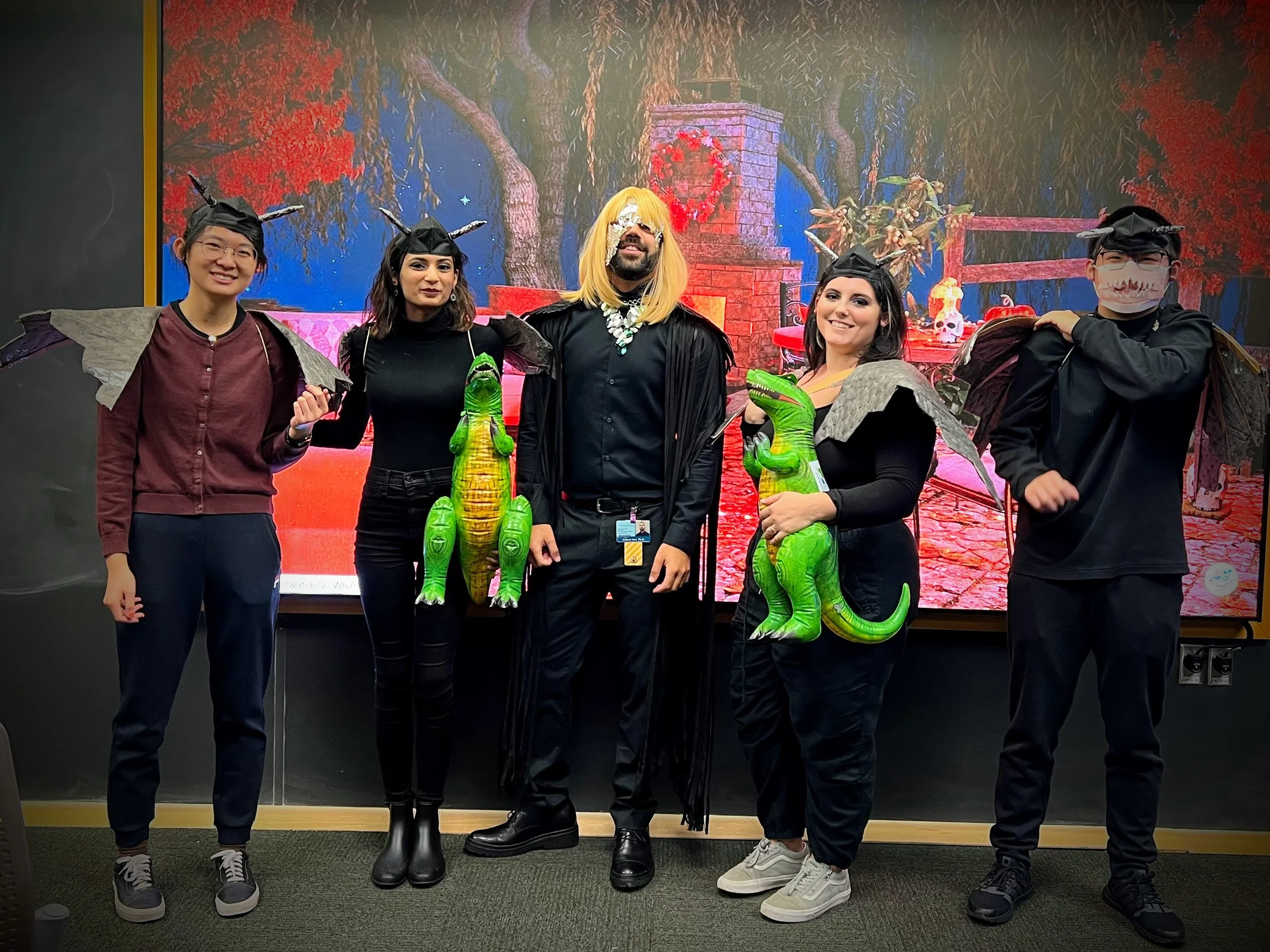 Suez Lab Wins Departmental Halloween competition!