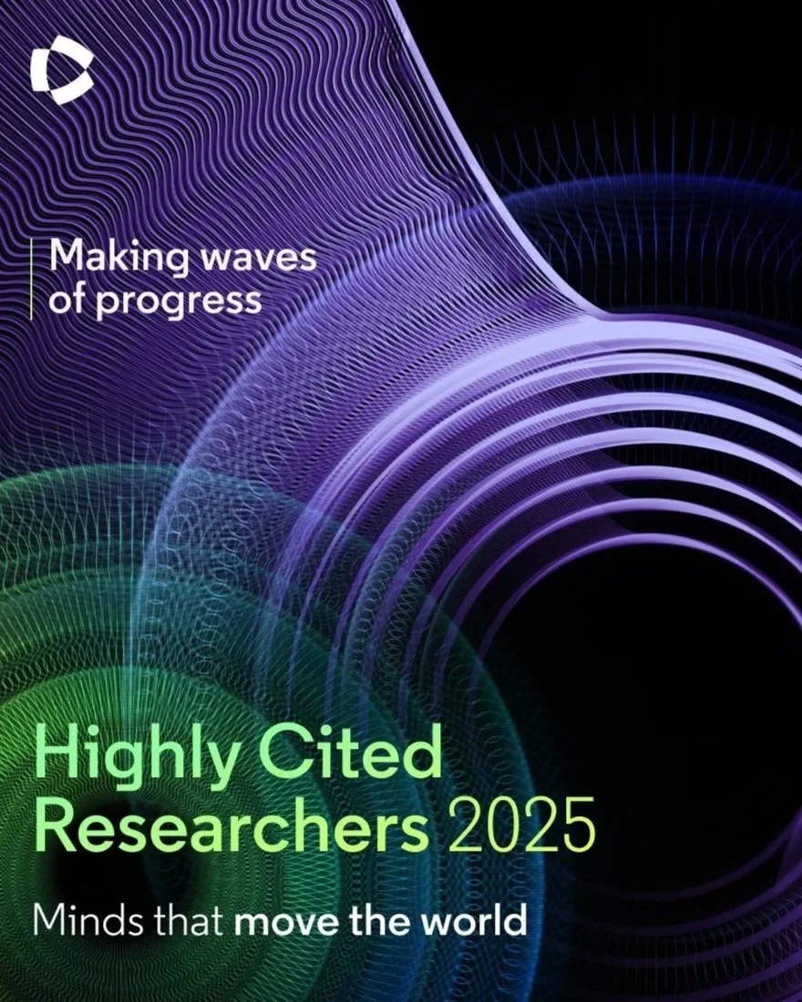 Dr. Suez is included in Clarivate’s list of Highly Cited Researchers