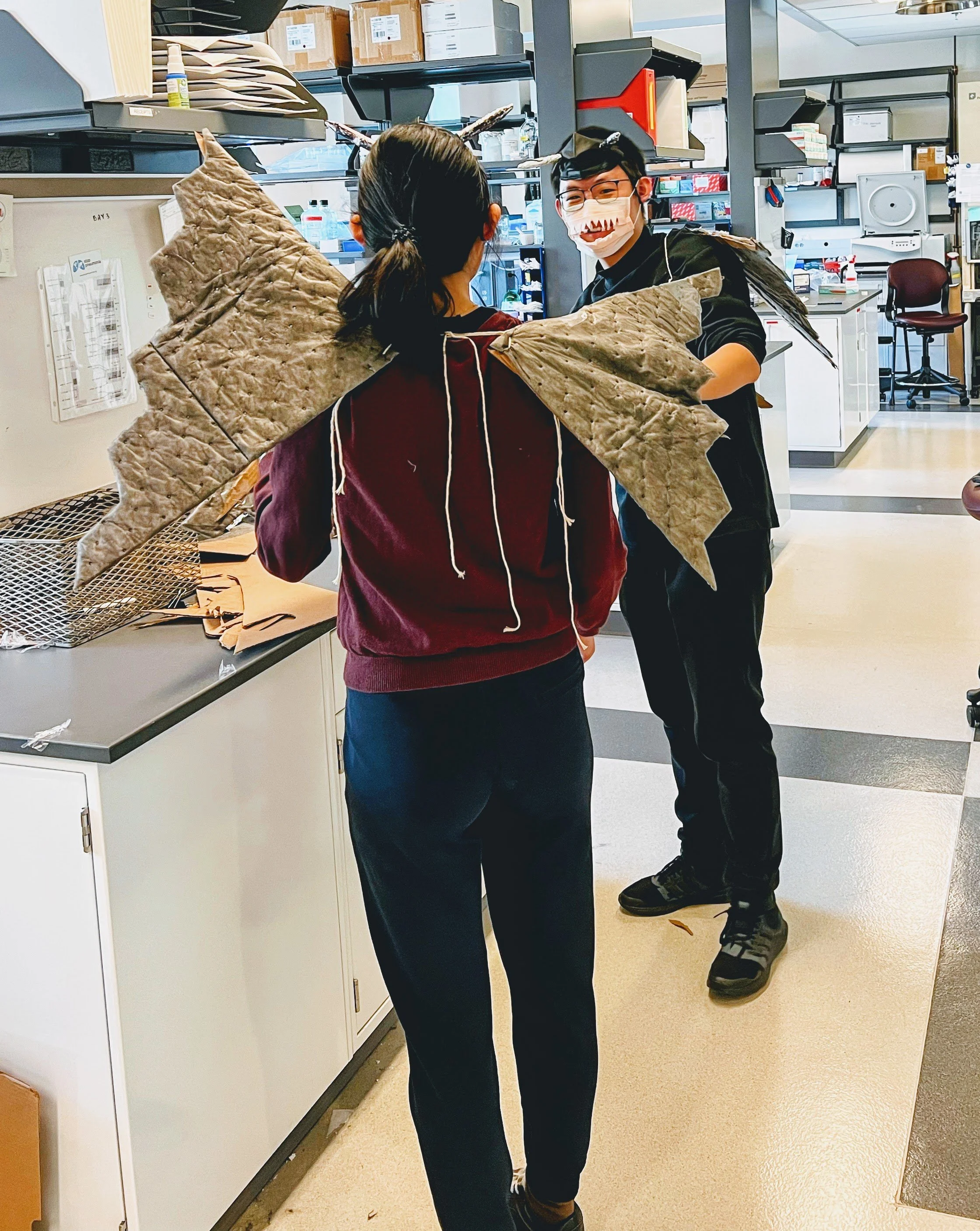 Suez Lab wins departmental Halloween '22 costume competition!