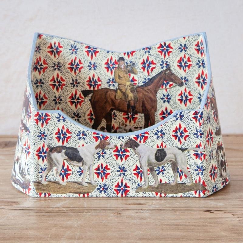 Horse and Hounds Letter Holder - click here to shop