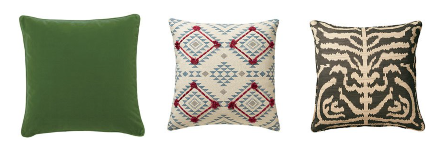 Cushions are a great way to add colour and pattern to a roomClick here to shop