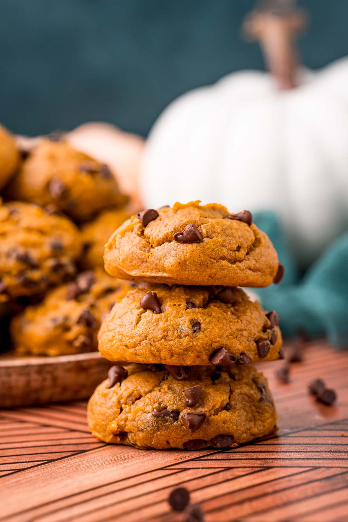 Pumpkin Chocolate Chip Cookies