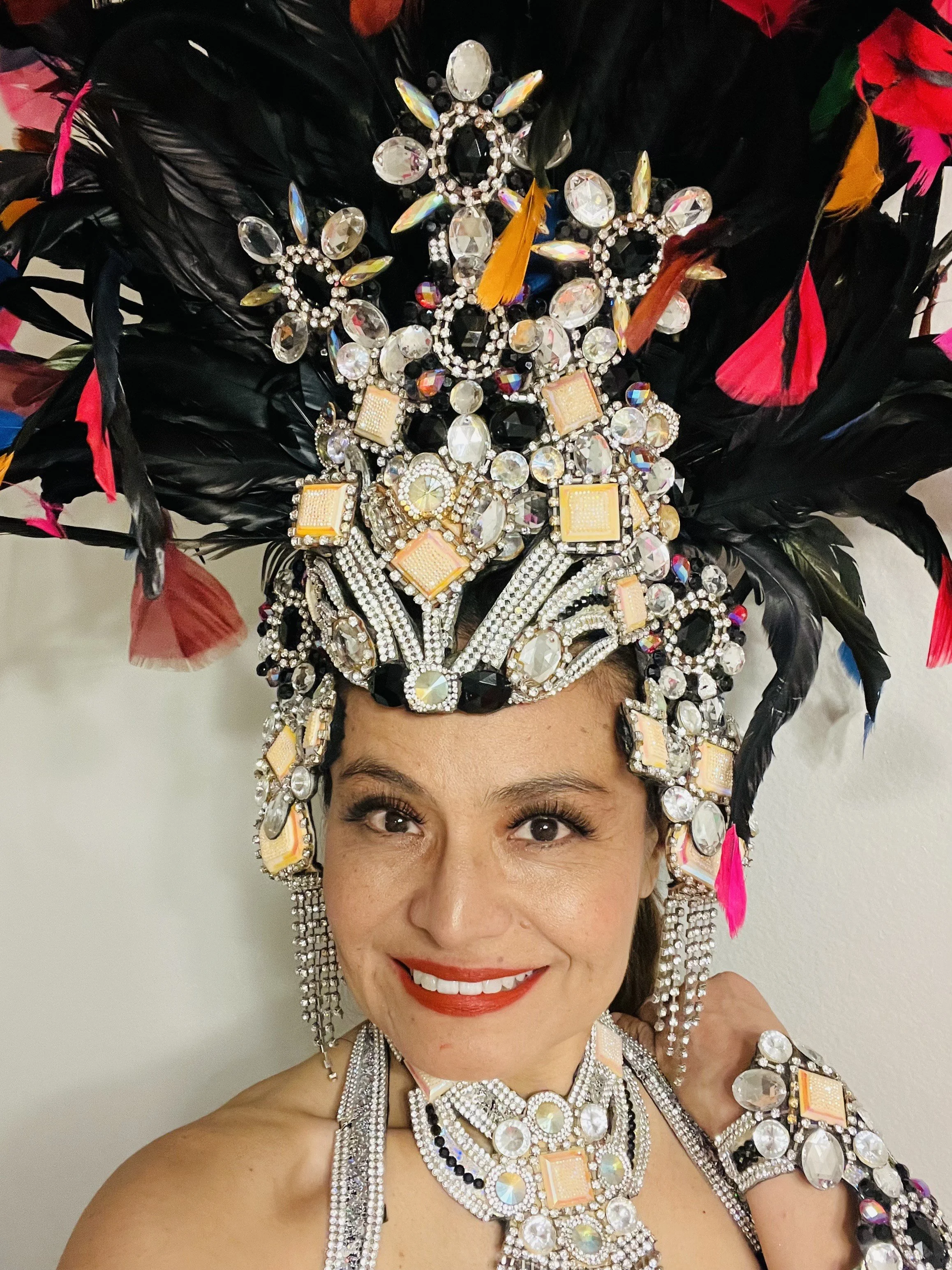 Karla: Black & Silver Costume